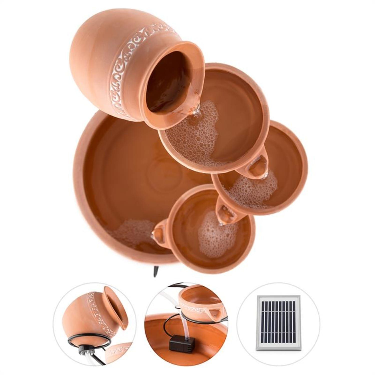 blumfeldt Wasserspiel Empoli Kaskadenbrunnen, 38 cm günstig online kaufen