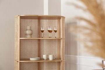 Leonique Weinglas Trinkglas Donella, Glas, Gläser Set, mit Golddekor, 6-teilig