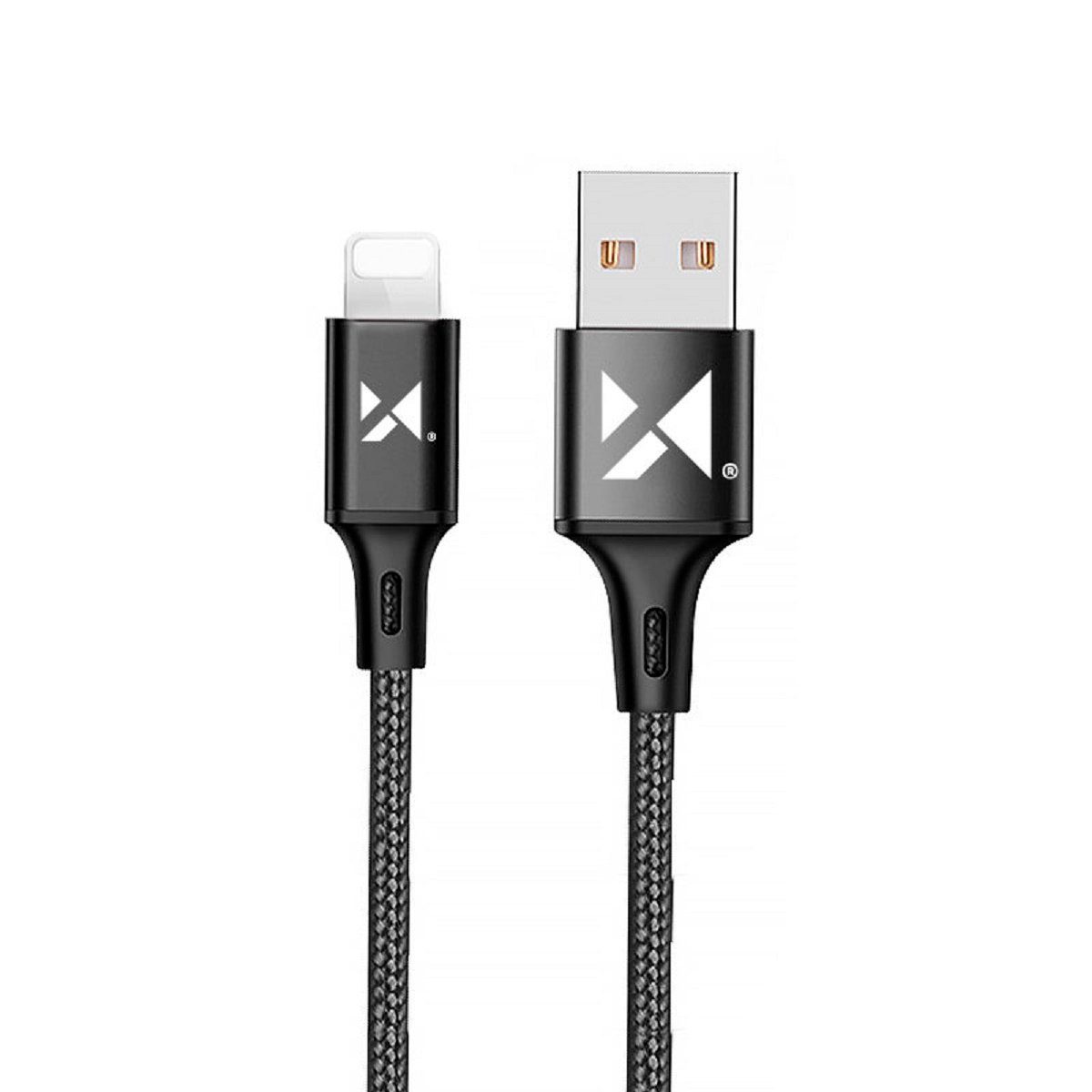 Wozinsky Ladekabel Lade- und Datenkabel USB Kabel - iPhone Anschluss 2.4A Smartphone-Kabel, (100 cm)
