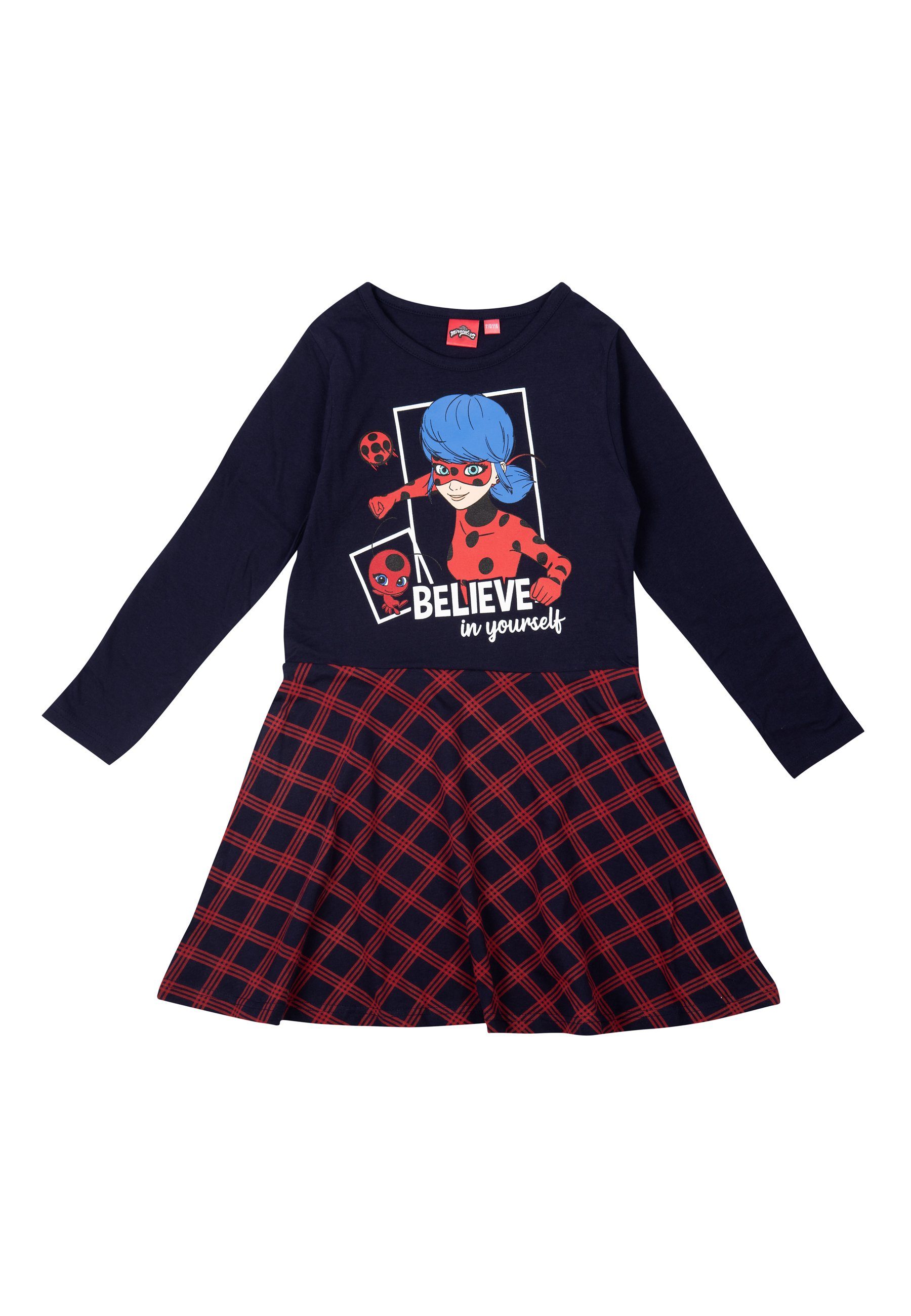 United Labels® A-Linien-Kleid Miraculous Ladybug Believe in Yourself