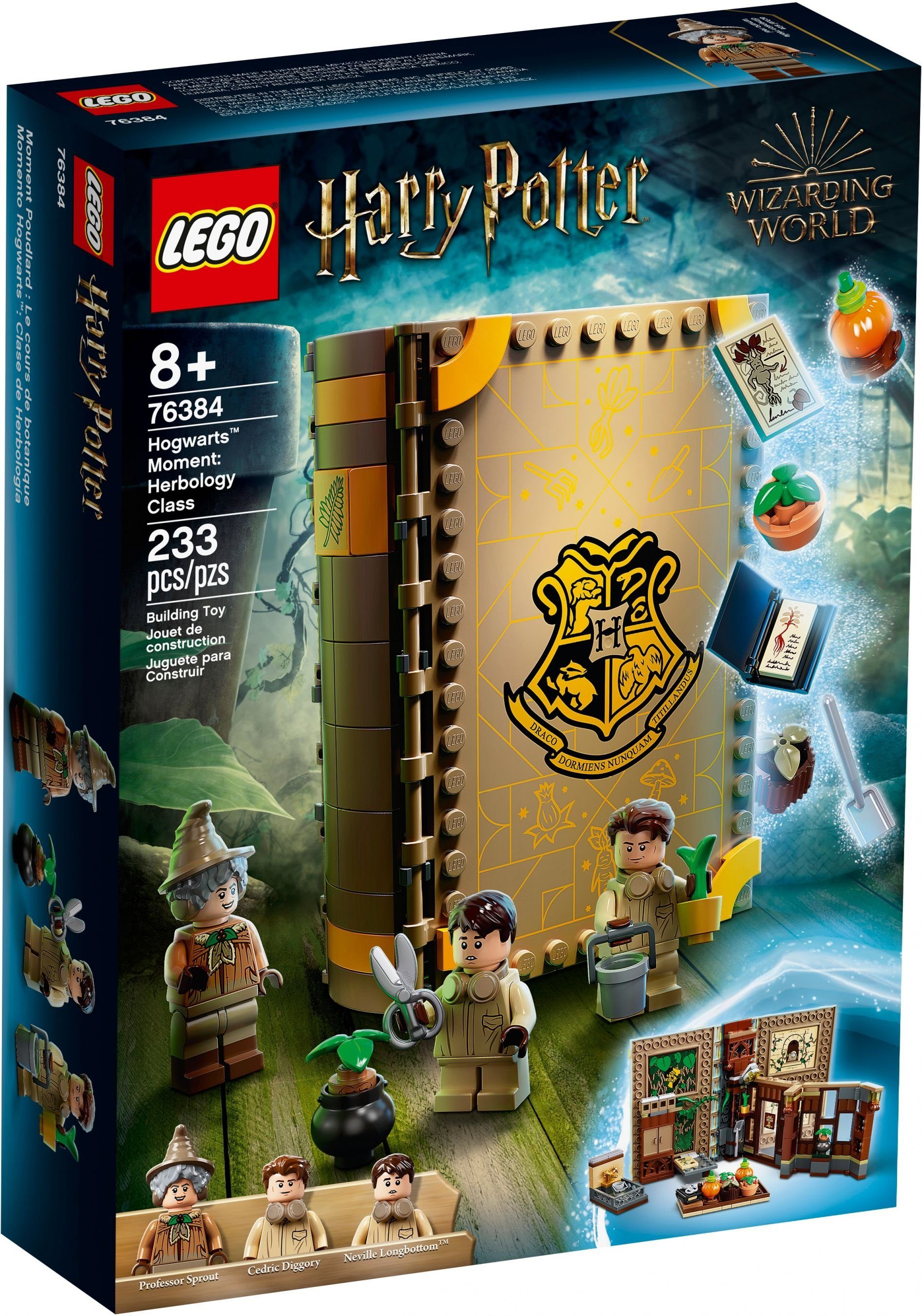 LEGO® Konstruktionsspielsteine LEGO® Harry Potter 76384 Hogwarts™ Moment:  Kräuterkundeunterricht, (233 St)