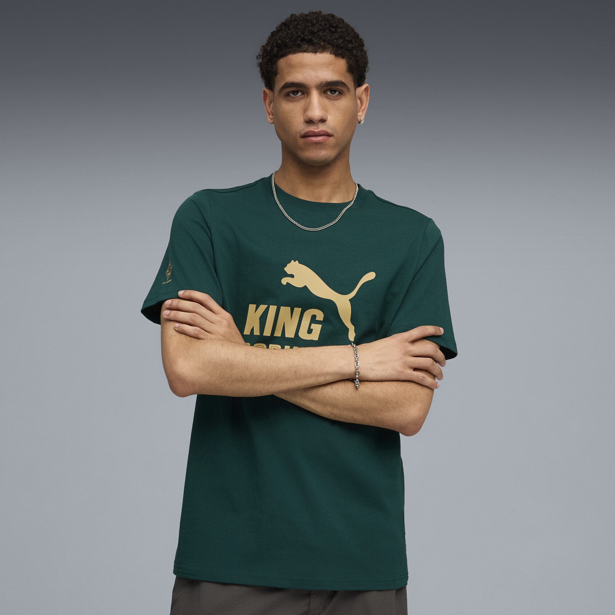 PUMA T-Shirt Borussia Mönchengladbach KING Logo T-Shirt Herren günstig online kaufen