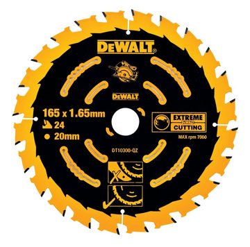 DeWalt Handkreissäge Set DWE550-QS 1200 Watt, 165 mm, inkl. DT10301 Kreissägeblatt, Handschuhe, Schutzbrille