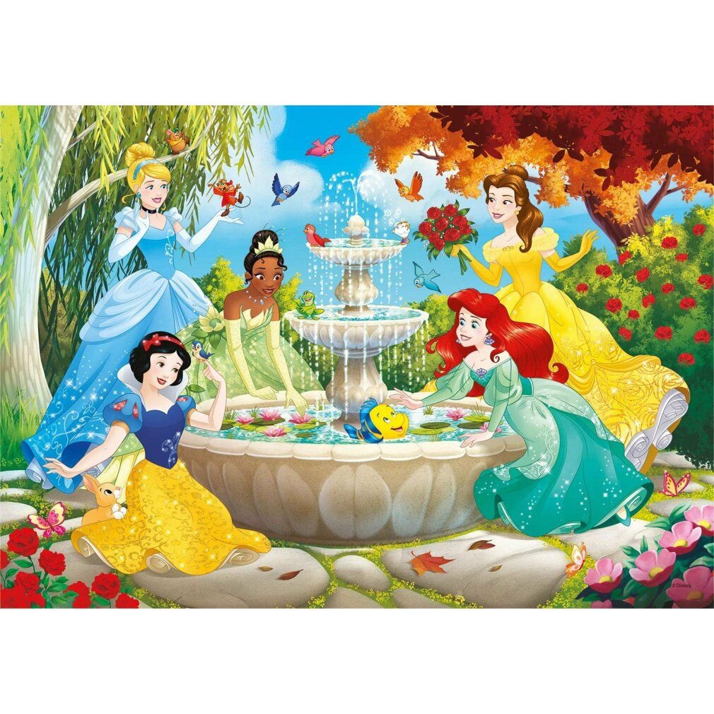 Clementoni® Puzzle Disney Prinzessin Puzzle 60Stück, Puzzleteile