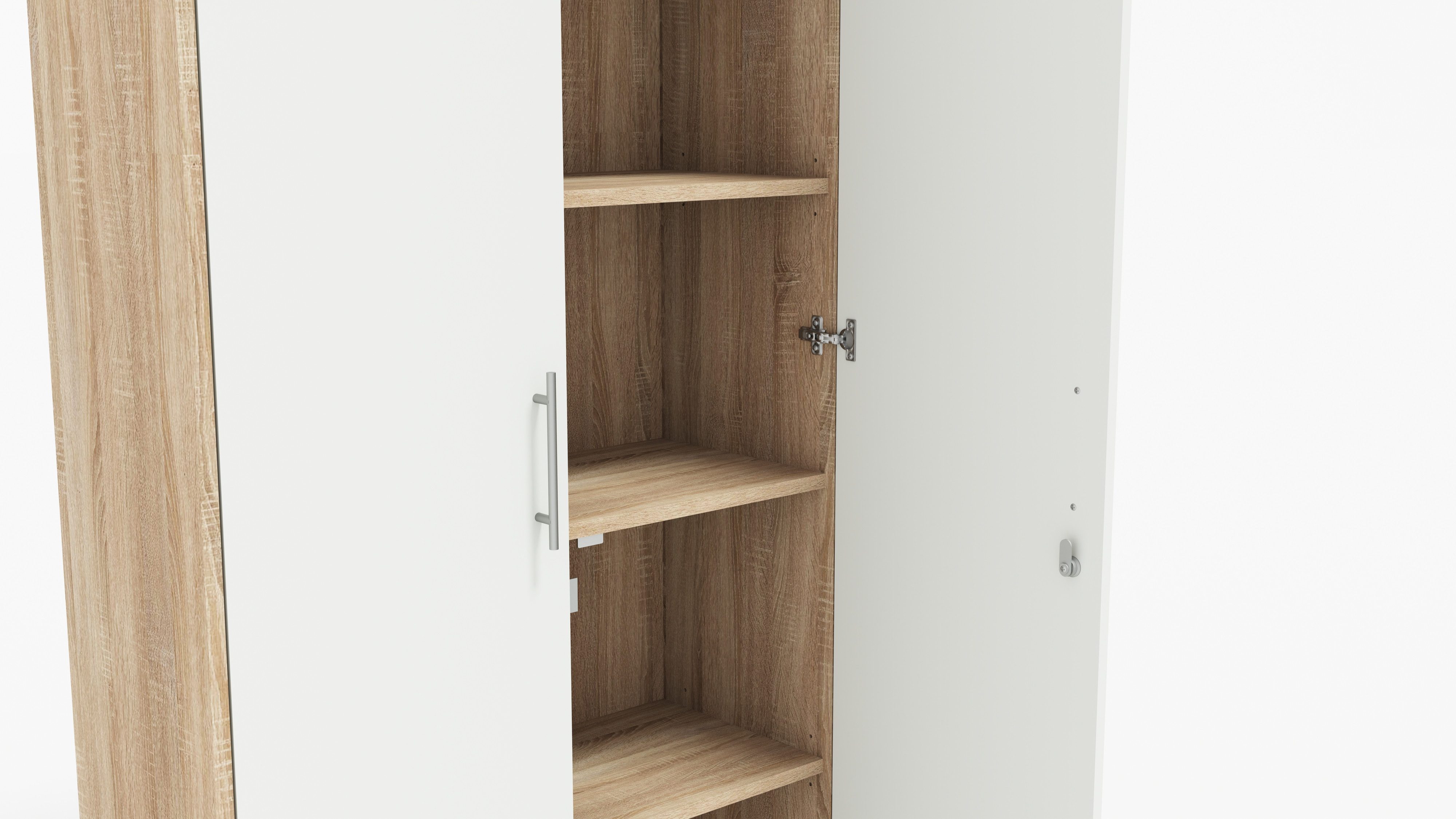 BMG Möbel Aktenschrank Office Edition 4 (Schrankwand Set, 4tlg) abschließbar, matt oder Hochglanz lackiert – Bild 5 von 5