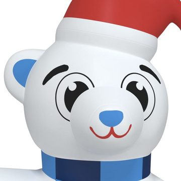 vidaXL Dekolicht Weihnachtsdekoration Aufblasbarer Teddybär LED 180 cm