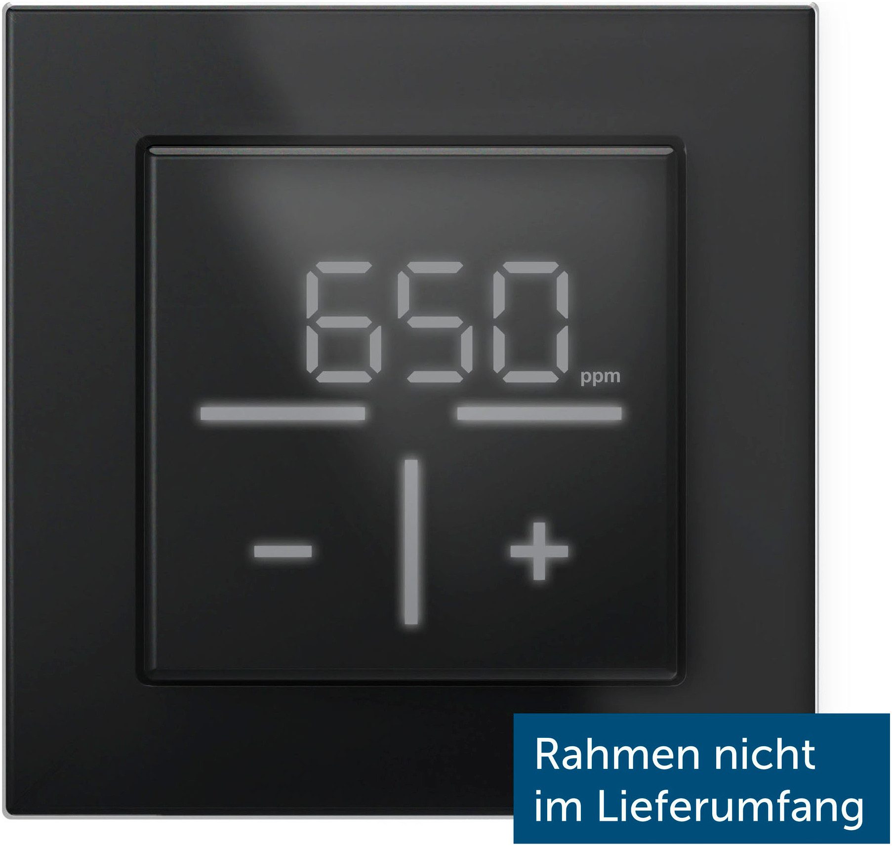 Homematic IP Glas-Wandthermostat mit CO2-Sensor Smart-Home-Zubehör