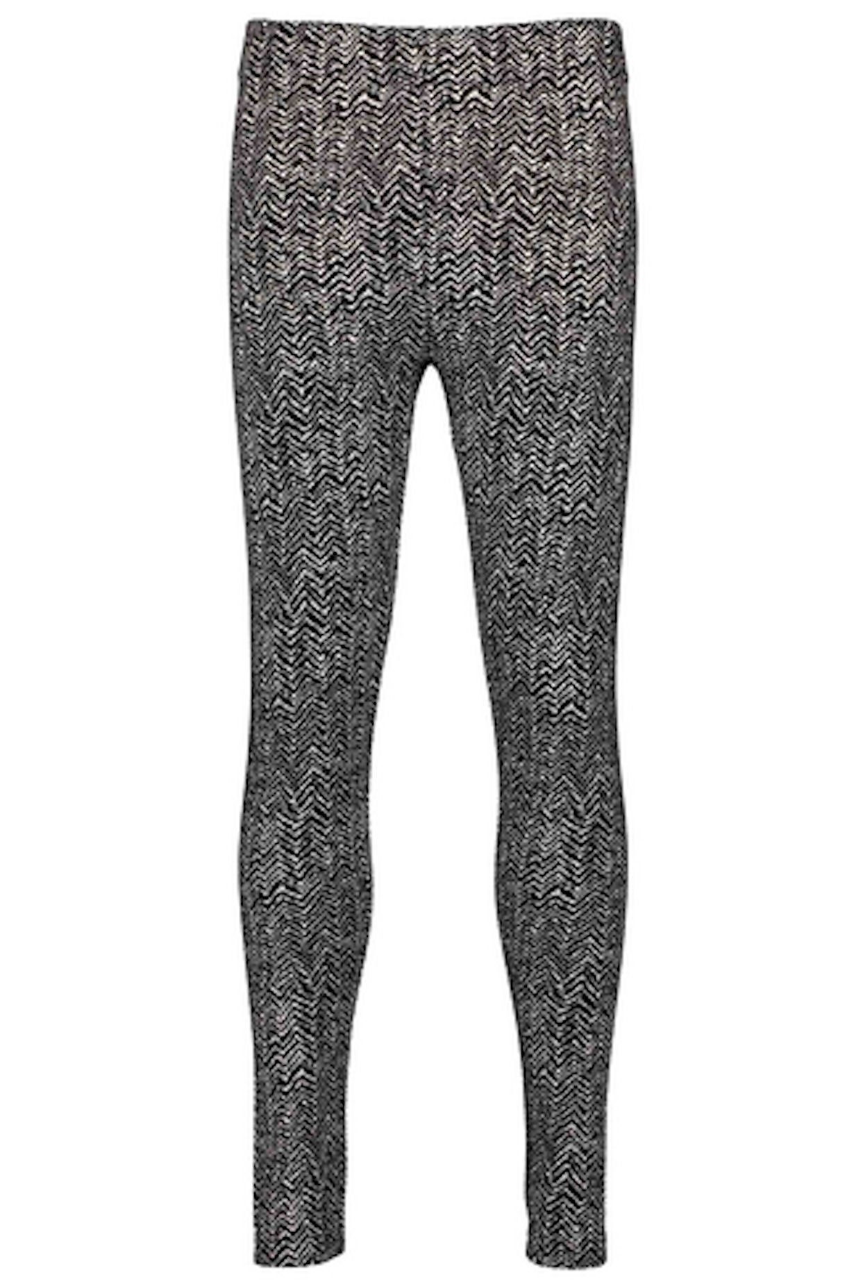 Leggings Blue Seven warme Leggings Muster schwarz