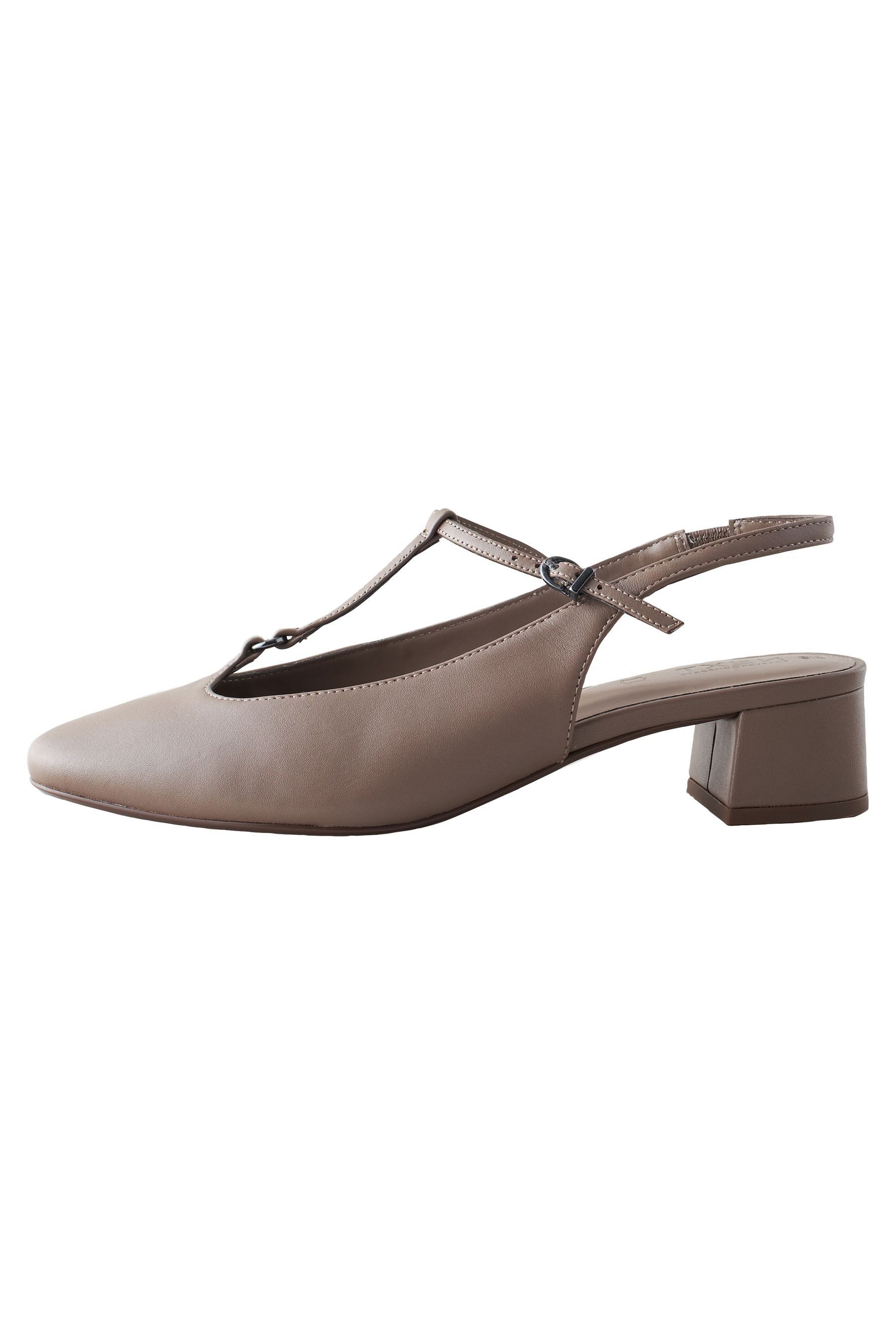 Next Forever Comfort® Lederpumps mit Fersenriemen Slingsandale (1-tlg)