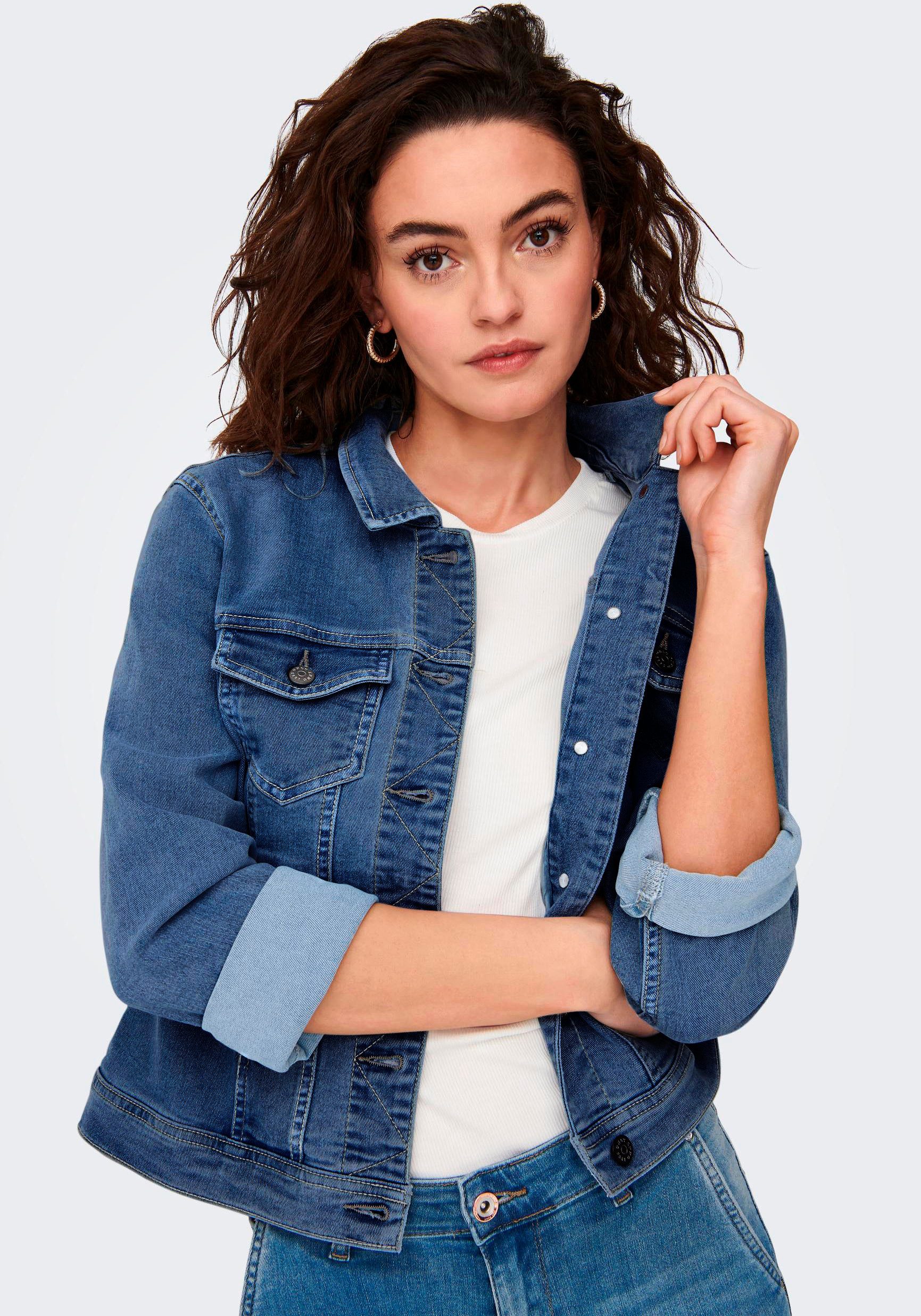 ONLY Jeansjacke ONLWONDA DNM JACKET PIM günstig online kaufen