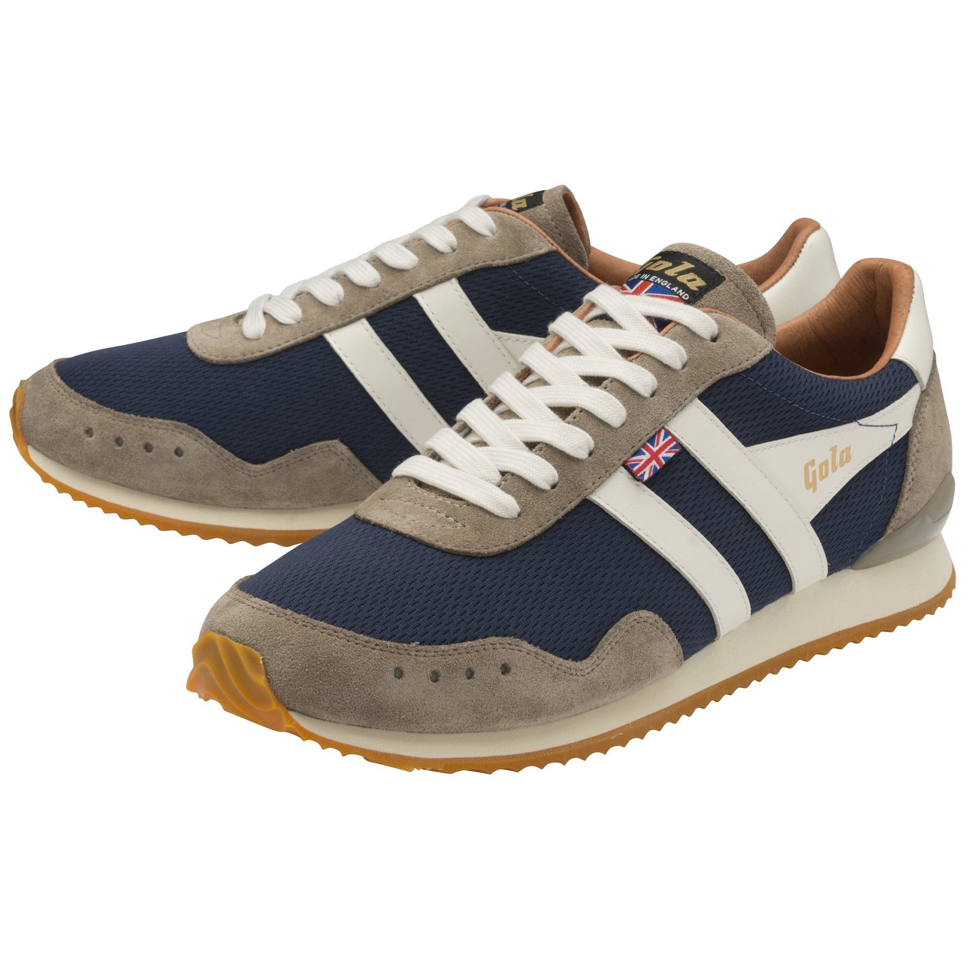 Track Mesh 158 (Made in England) navyblau/rhino Herren Sneaker