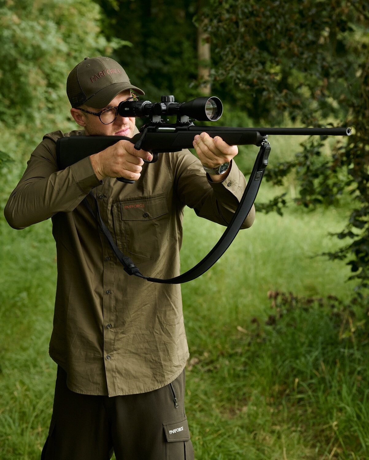 Parforce Active Outdoorhemd Jagdhemd Anti-Zecke