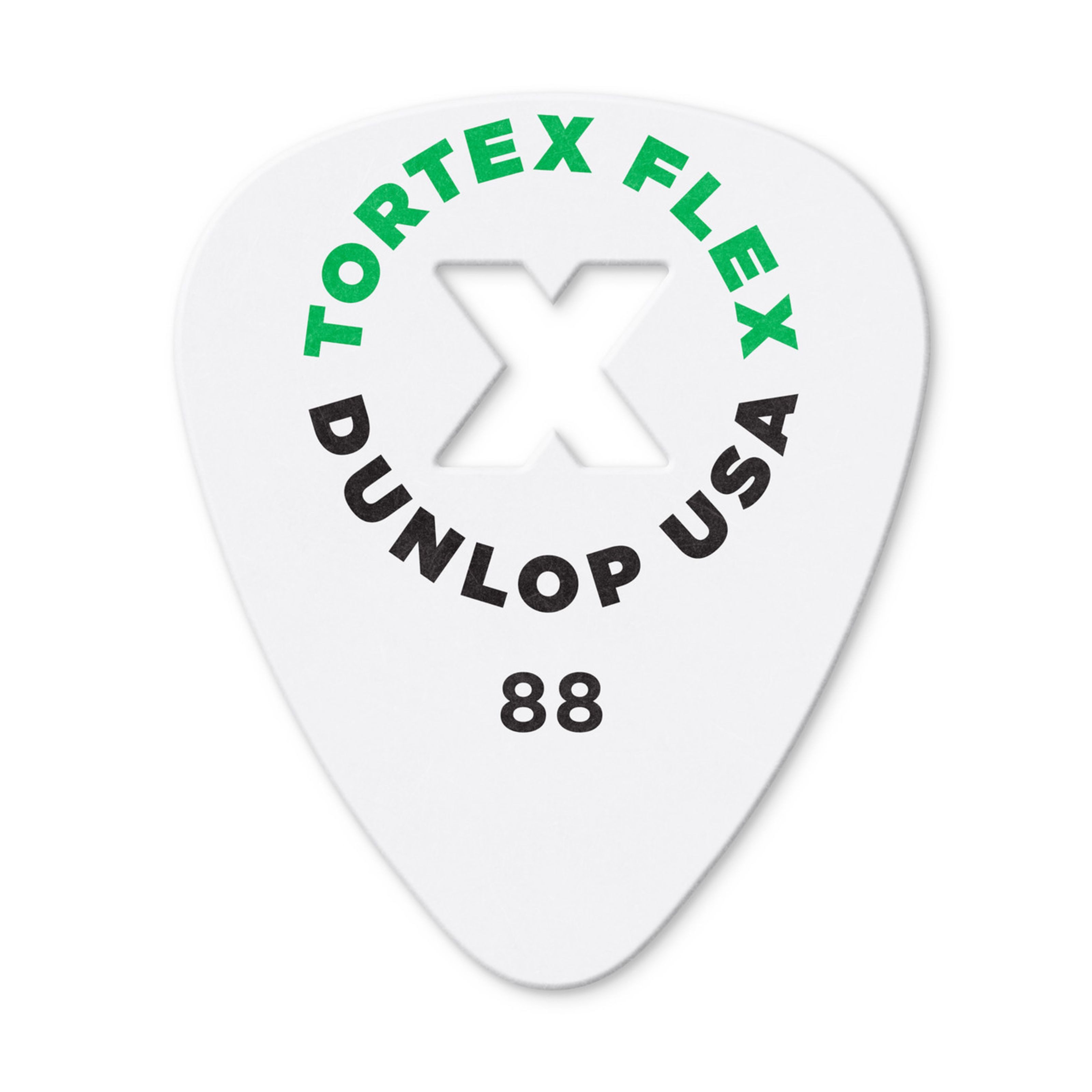 Dunlop Plektrum, 428XP.88 Tortex Flex X Picks 0,88 mm - Plektren Set