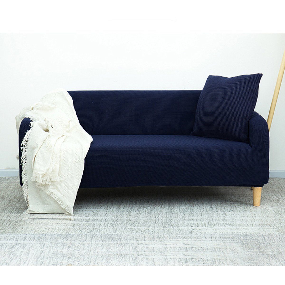 Dunkelblau Stück Super Couchbezug 1 Sofabezug Sofabezug Sofahusse, Stretch Jormftte Universal für