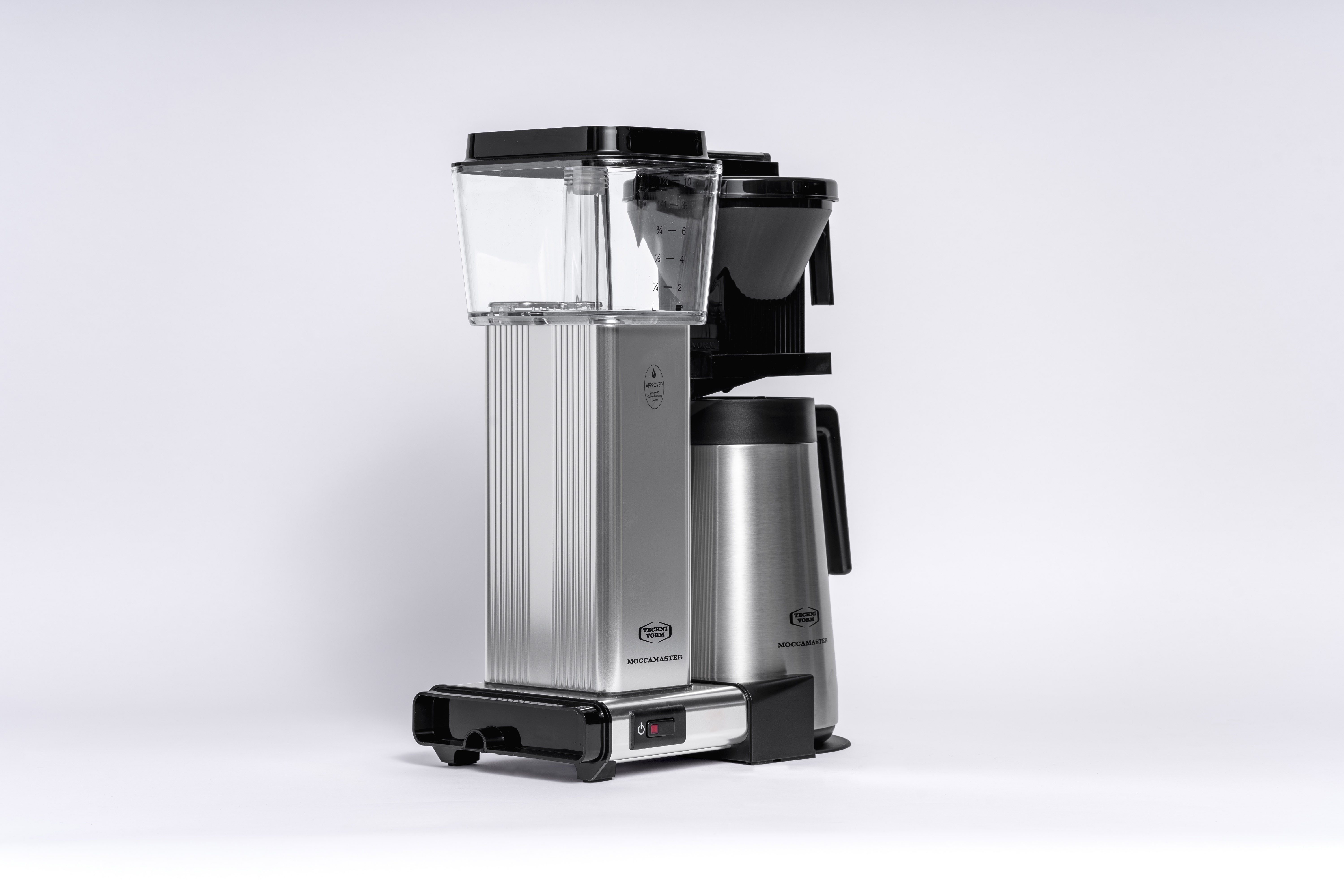 Moccamaster Filterkaffeemaschine, 1.25l Kaffeekanne, mit Thermokanne