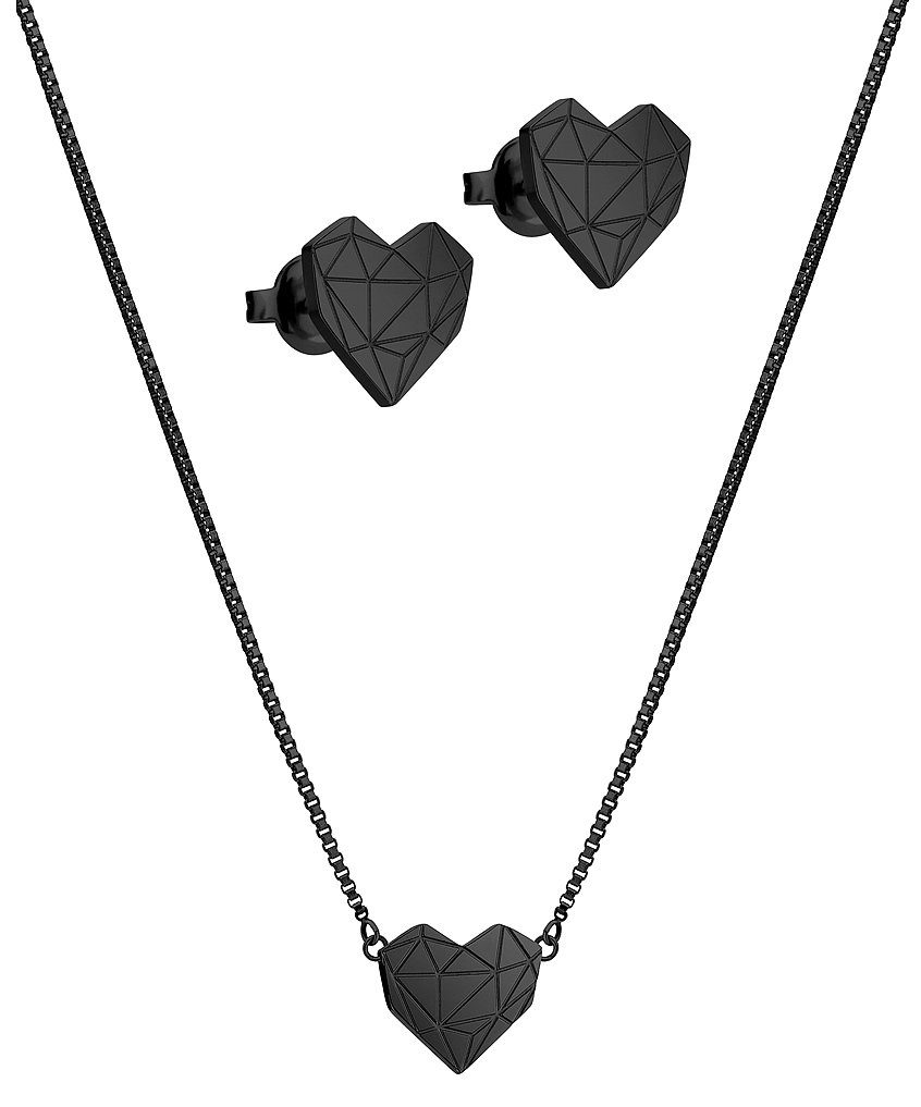 Liebeskind Berlin Schmuckset Broken Heart Edelstahl günstig online kaufen