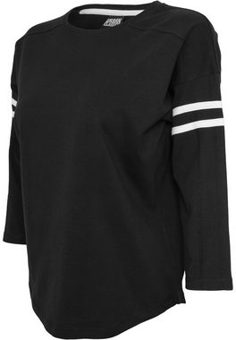 URBAN CLASSICS T-Shirt Urban Classics Damen Ladies Sleeve Striped L/S Tee (1-tlg)