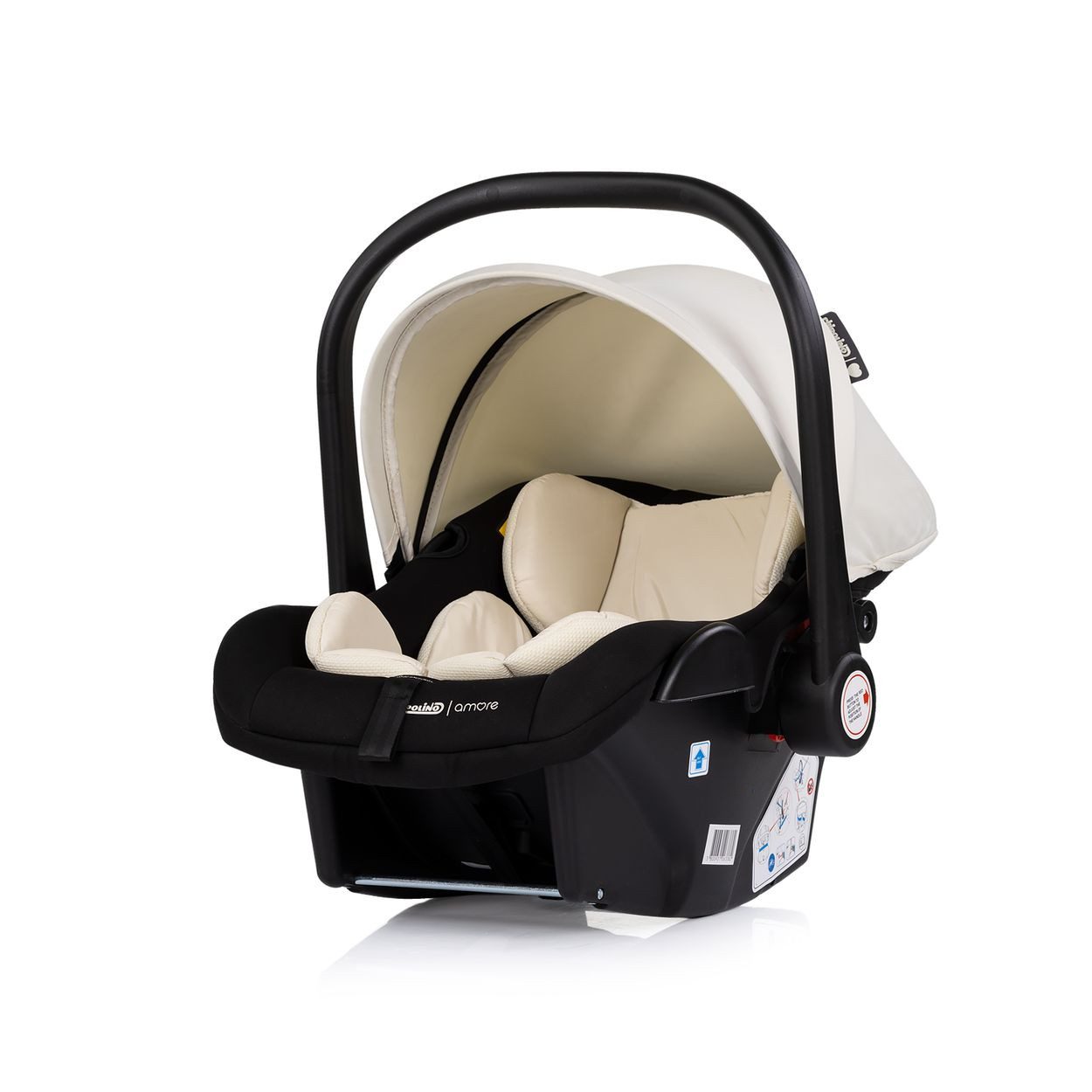 Chipolino Babyschale Set Babyschale Isofix-Basis, ab: 0, bis: 1.25, station Amore i-Size Gruppe 0+ (0 - 13 kg)