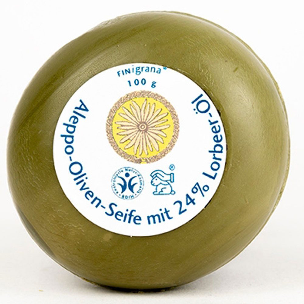 Finigrana Handseife Alepposeife Lorbeeröl, 100 g