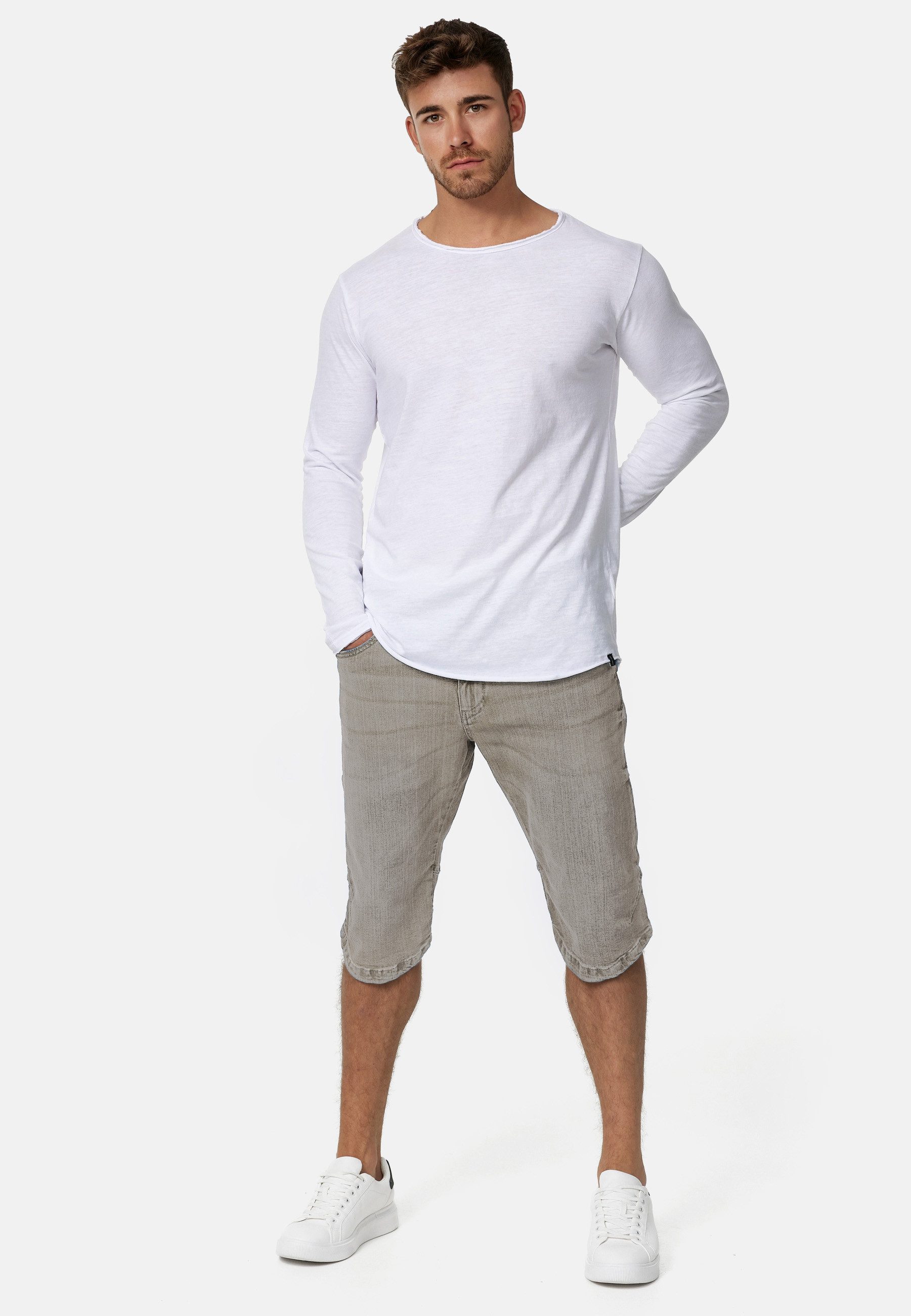 INDICODE Jeansshorts Herren Jaspar Jeans Shorts Herrenshorts Herren Denim Stretch Shorts – Bild 5 von 5