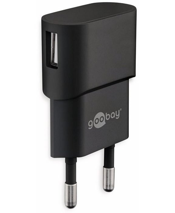 Goobay goobay USB-Lader 44947 1 A 5 W schwarz USB-Ladegerät