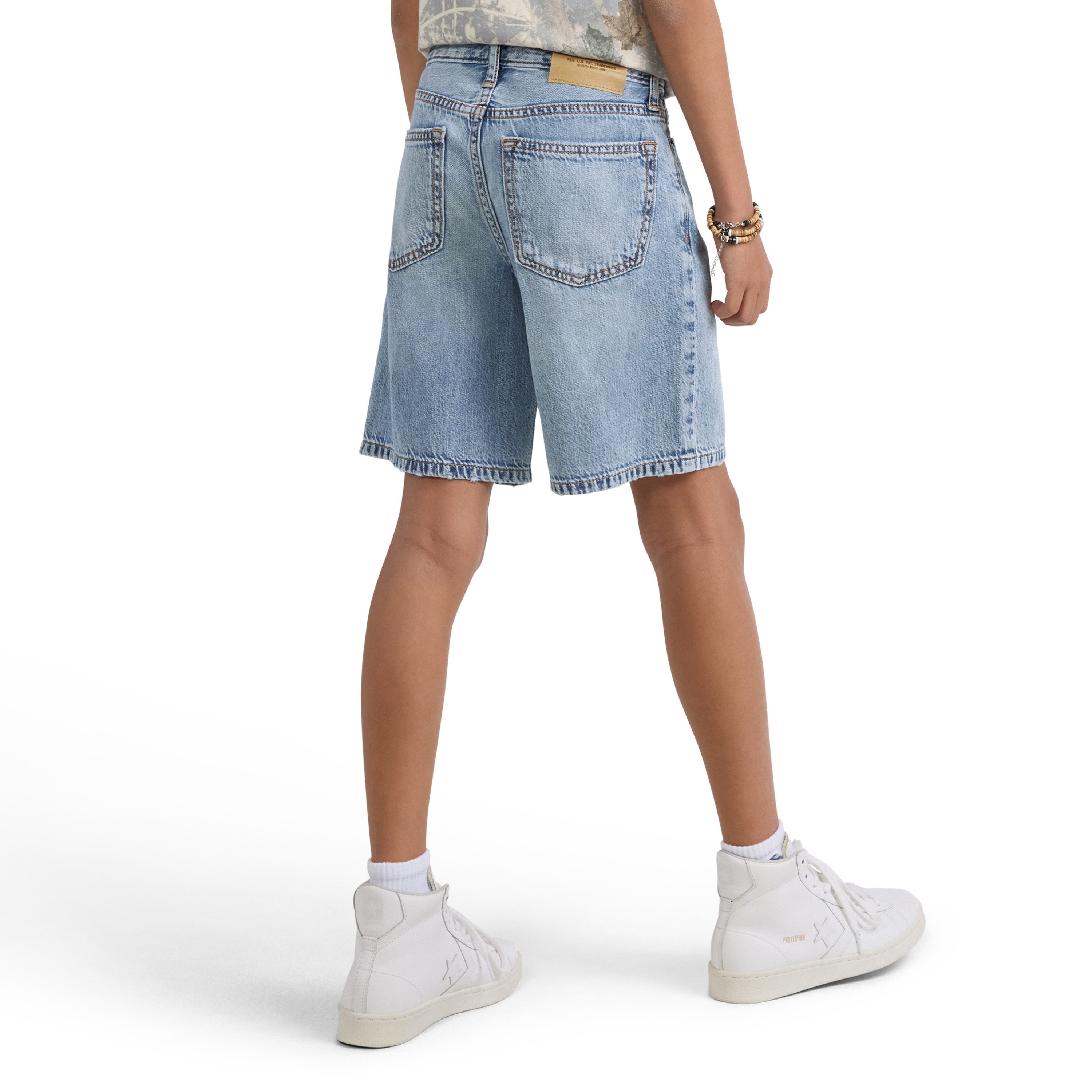 Abercrombie Kids Shorts AFB LONG DENIM SHORT im Five-Pocket Style