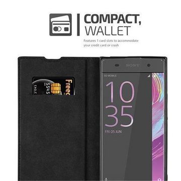 Cadorabo Handyhülle Sony Xperia XA1 Sony Xperia XA1, Klappbare Handy Schutzhülle - Hülle - mit Standfunktion und Kartenfach