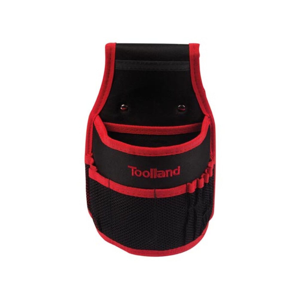 Toolland Sortimentskasten Toolland Nägel-Gürteltasche, Nylon, mit Fächern und Schlaufen, Schwarz (1 St)