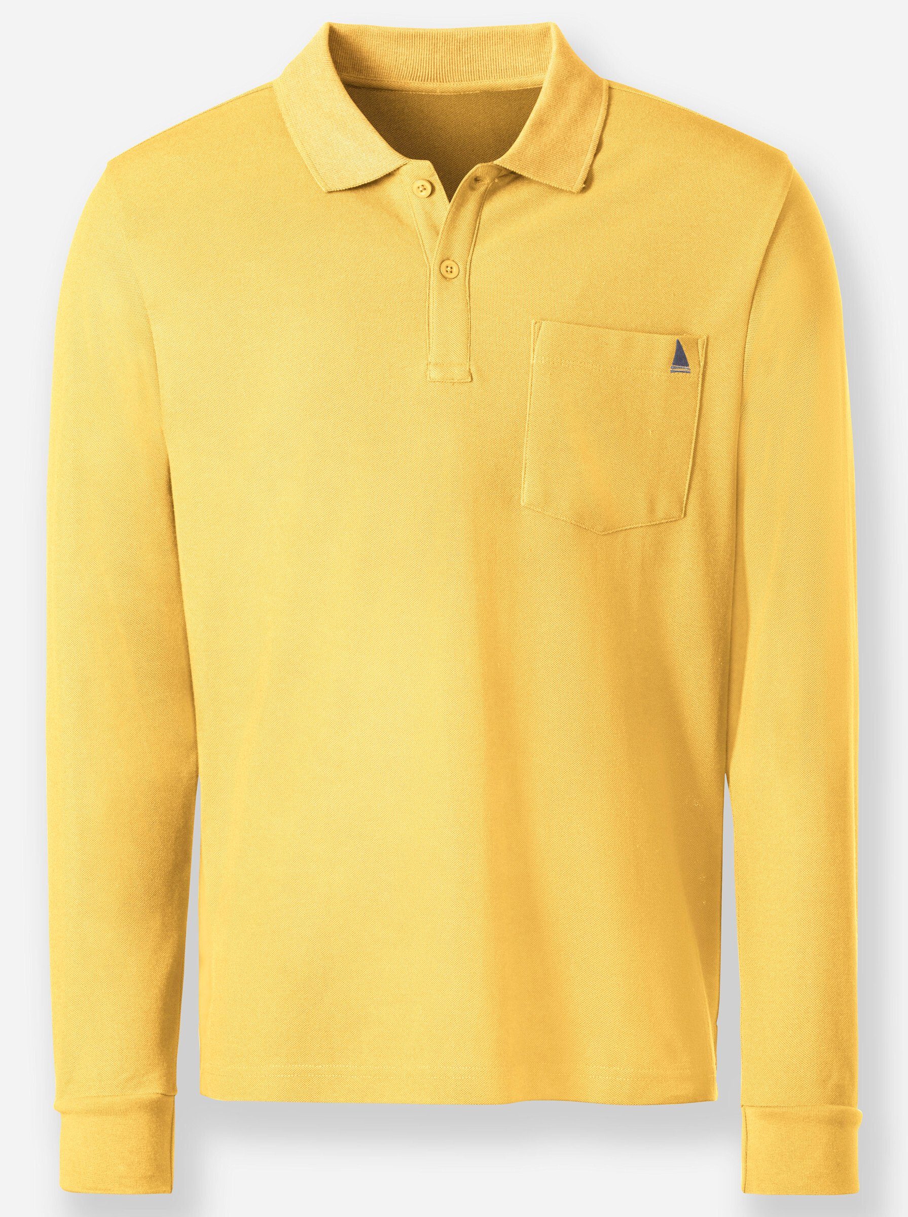 Witt T-Shirt Langarm-Poloshirt Langarm