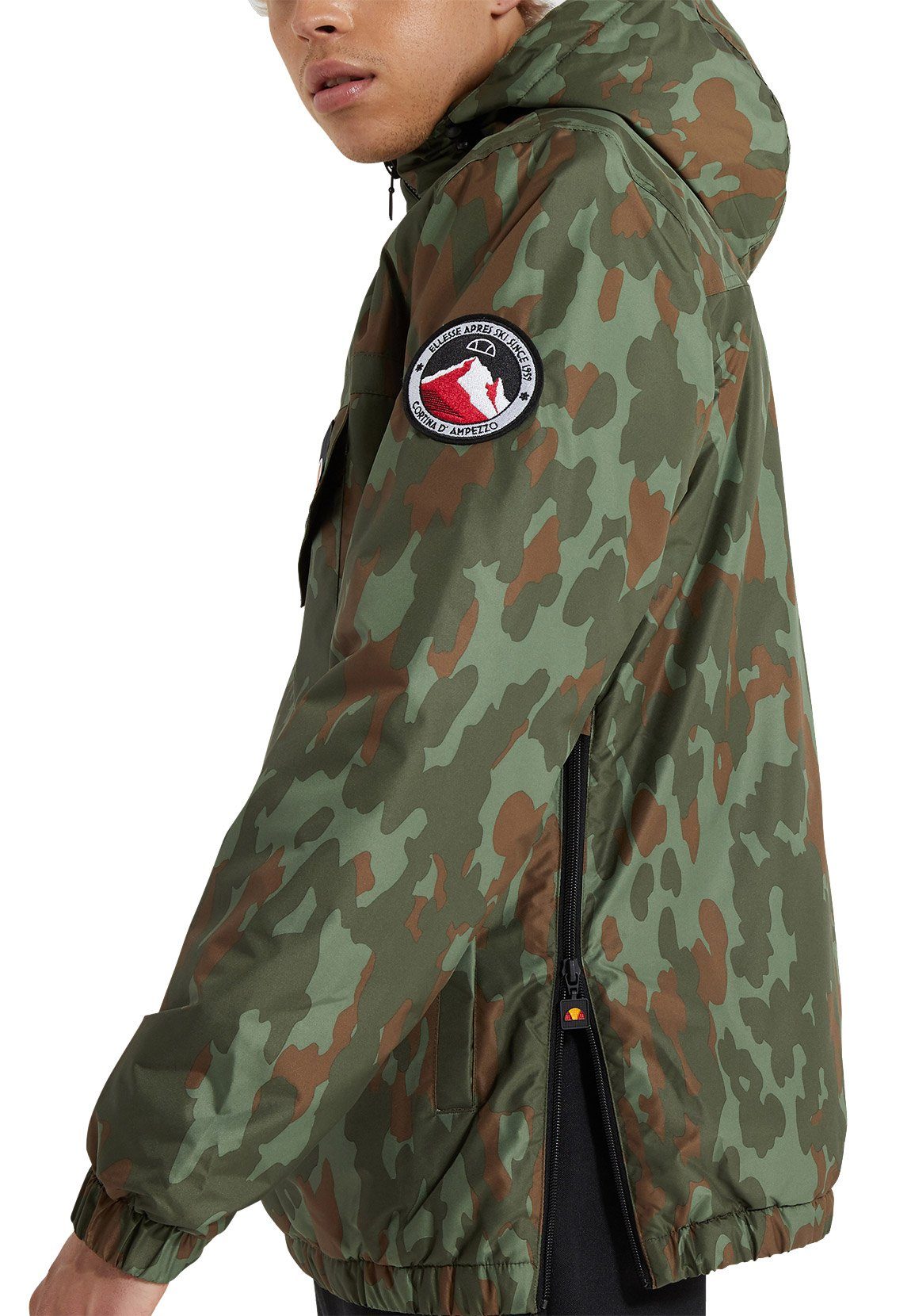 Ellesse windbreaker hotsell herren camouflage