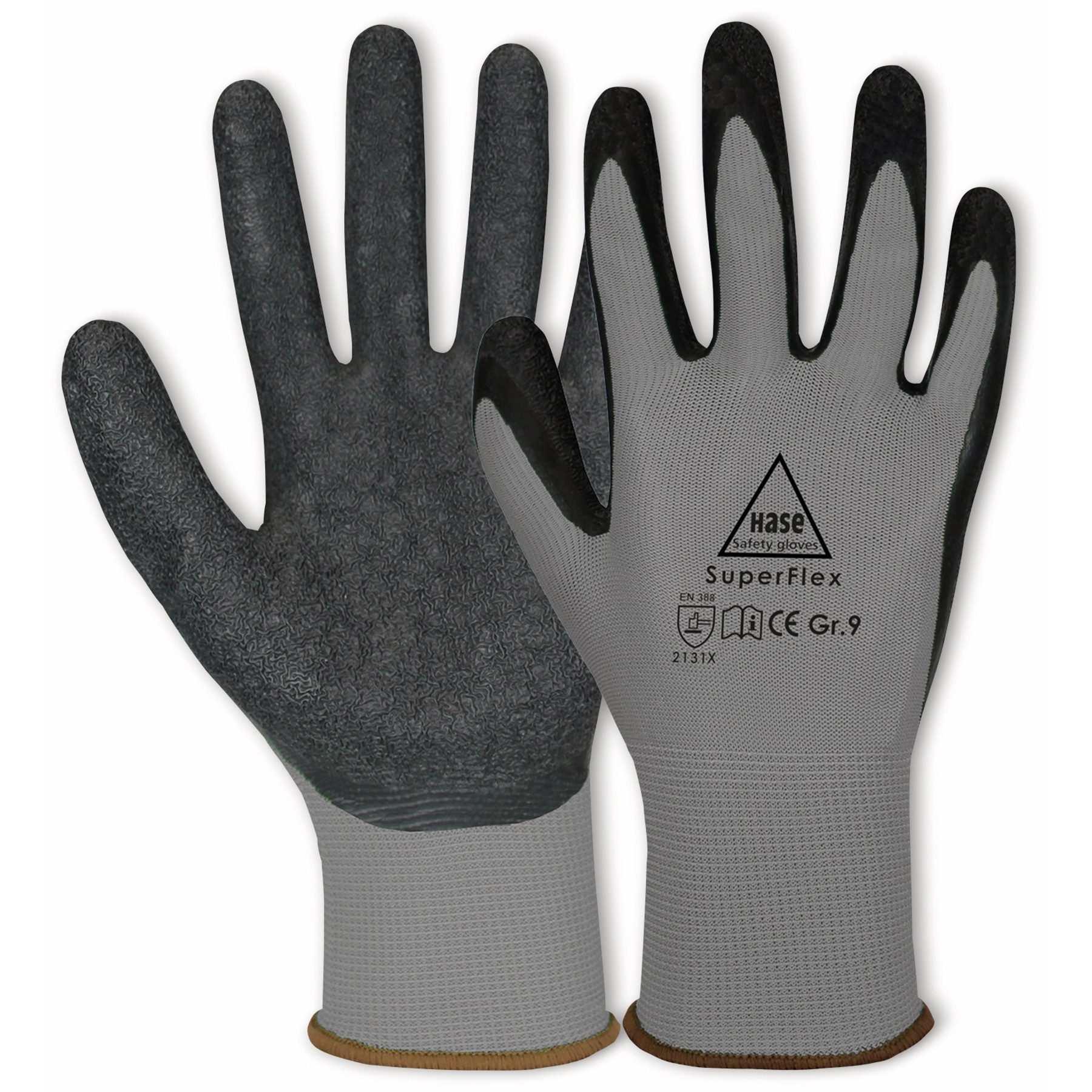 Arbeitshandschuhe HASE SAFETY GLOVES Latex-Arbeitshandschuhe