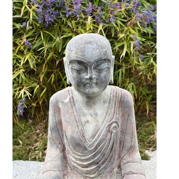 Asien LifeStyle Gartenfigur Zen Mönch Garten Figur China 45cm groß