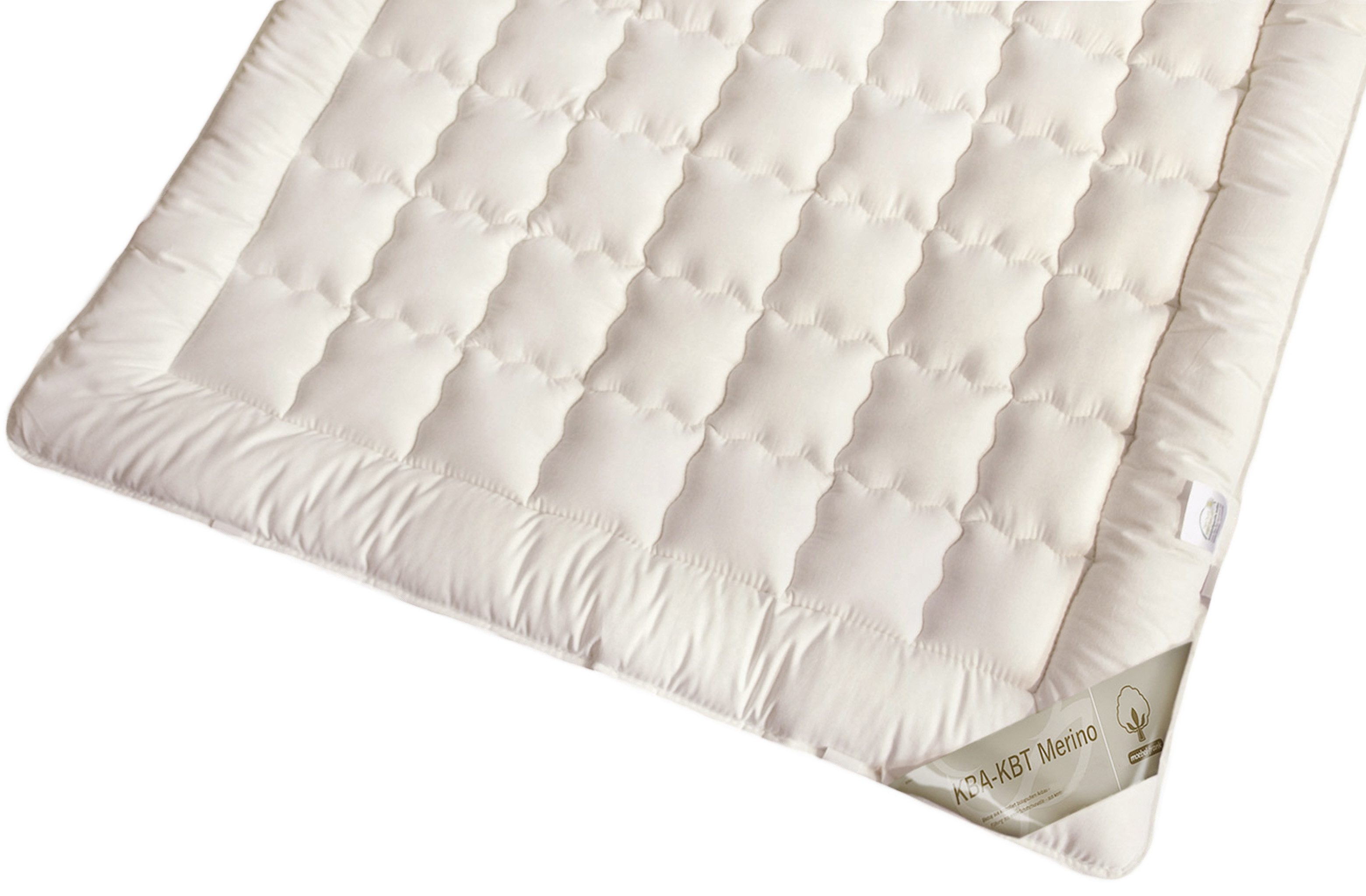 franknatur, Topper Auflage Nadia, Schurwolle, Topper mit Merino-Wolle in Bio-Qualität