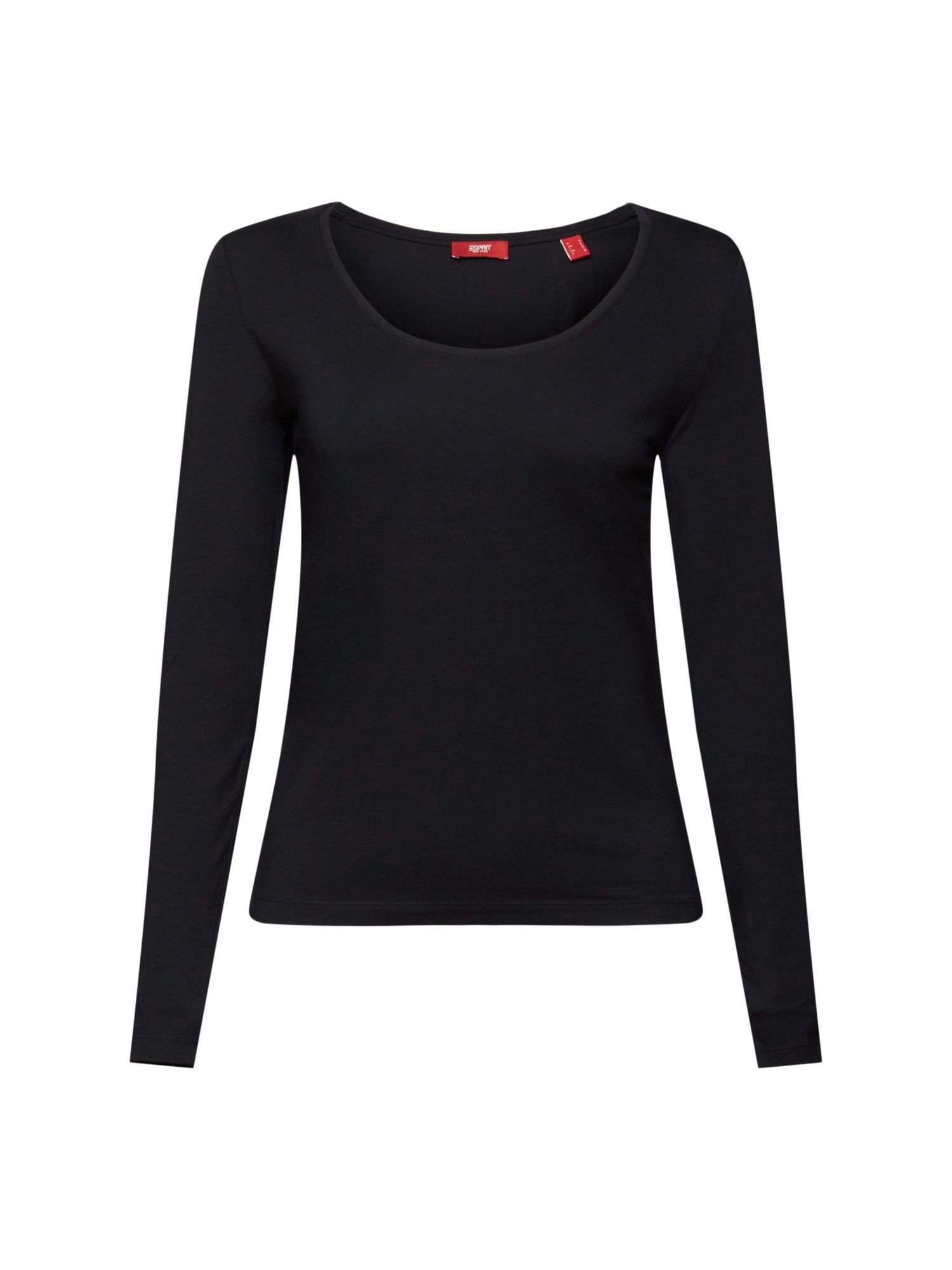 BLACK T-Shirts Esprit Langarmshirt (1-tlg)