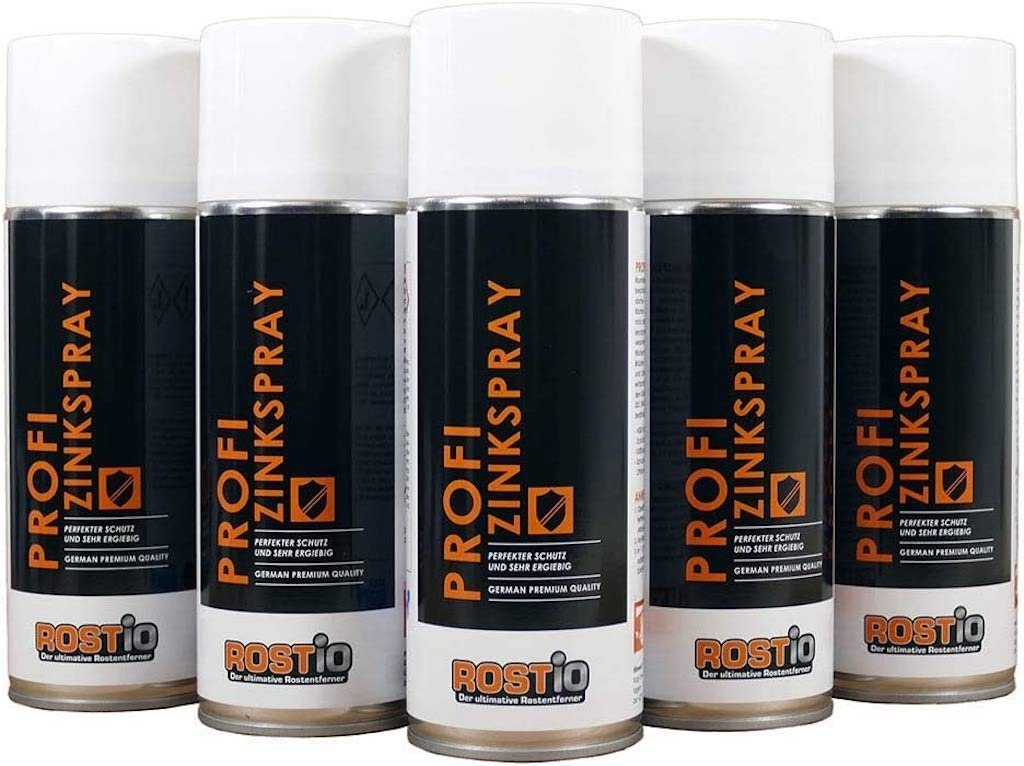 Rostschutzgrundierung Rostio Profi Zinkspray & Zinkgrundierung Zinkfarbe