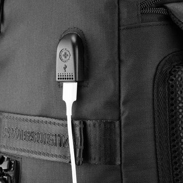 Swissdigital Design Rucksack, USB-Schnittstelle