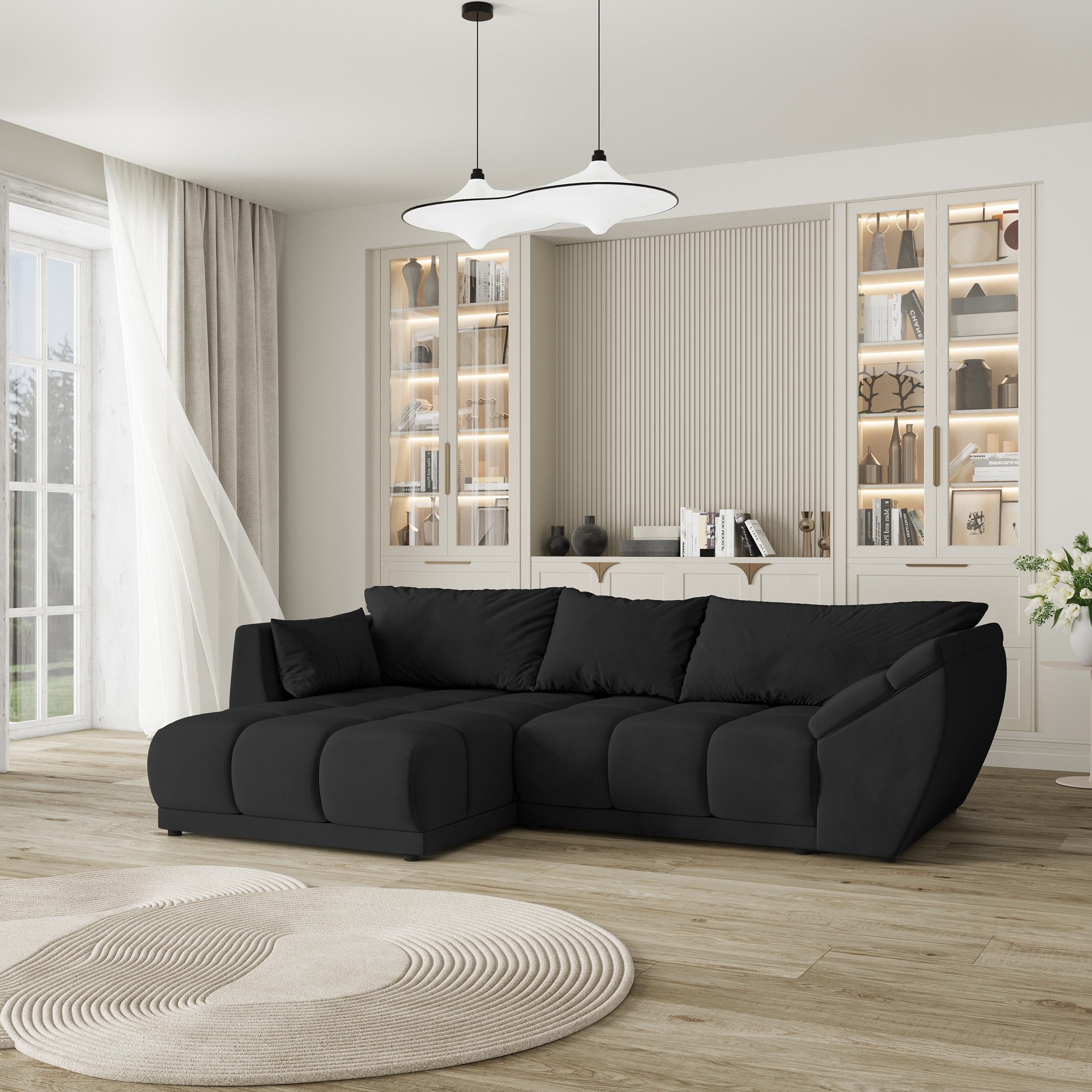 Masseno Ecksofa ORENTI mit Schlaffunktion L-Form, günstig online kaufen