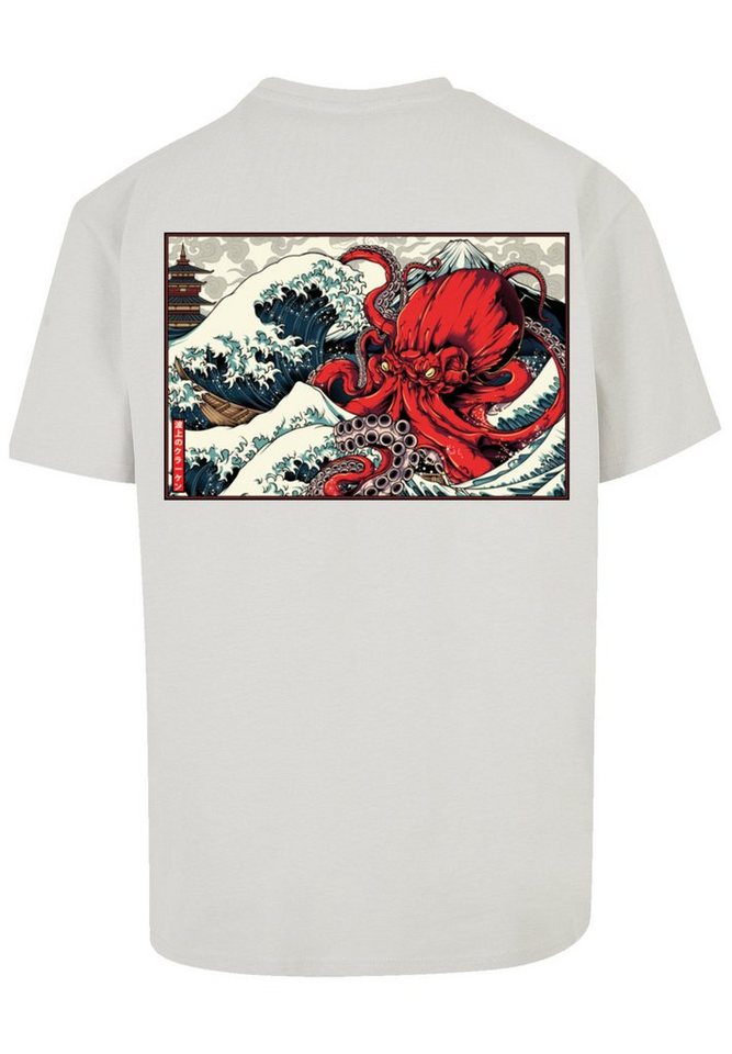 F4NT4STIC T-Shirt Octopus Japan Print