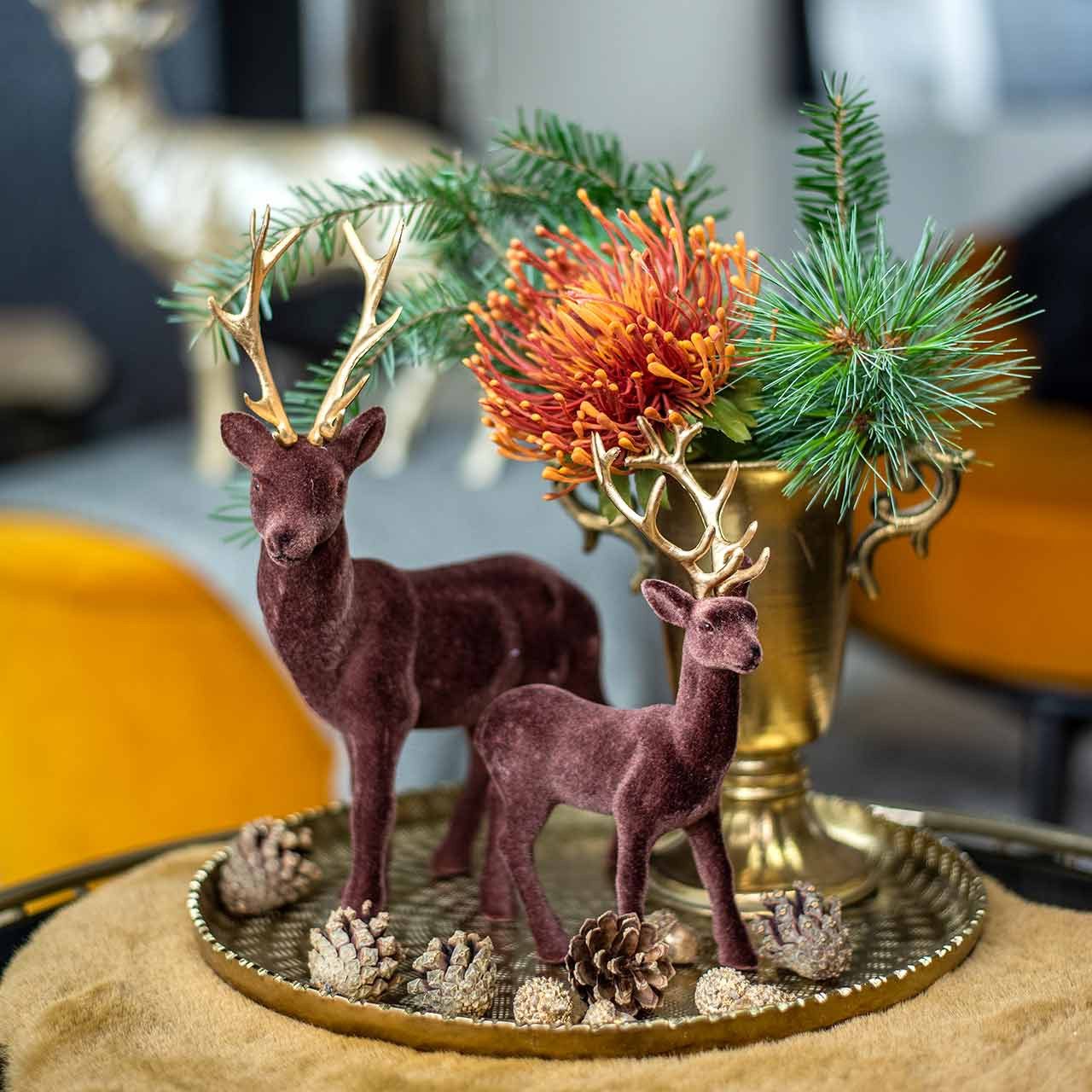 Kunstblume Nadelkissen Kunstblume Orange Leucospermum Protea 73cm 3er Set, günstig online kaufen