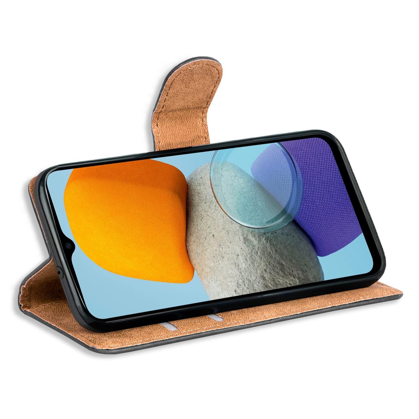 CoolGadget Handyhülle Wallet Klapp Tasche Book Case für Samsung Galaxy M33 5G 6,6 Zoll, Hülle Klapphülle Flip Cover Etui Schutzhülle