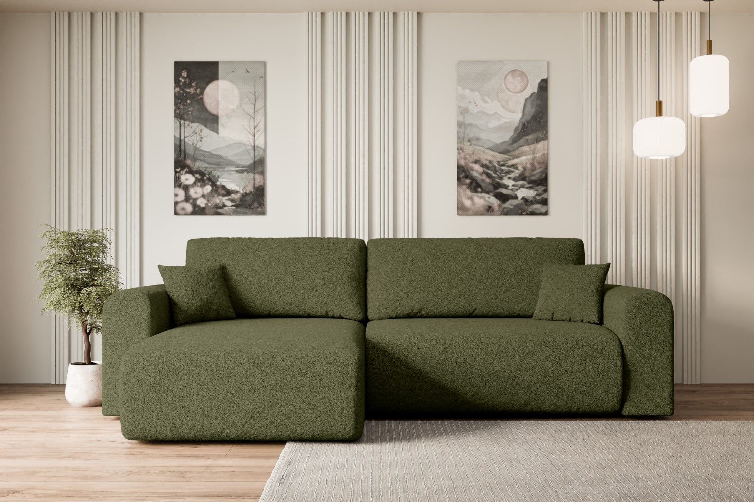 ALTDECOR Ecksofa ORRO-L, Couch mit Schlaffunktion, günstig online kaufen