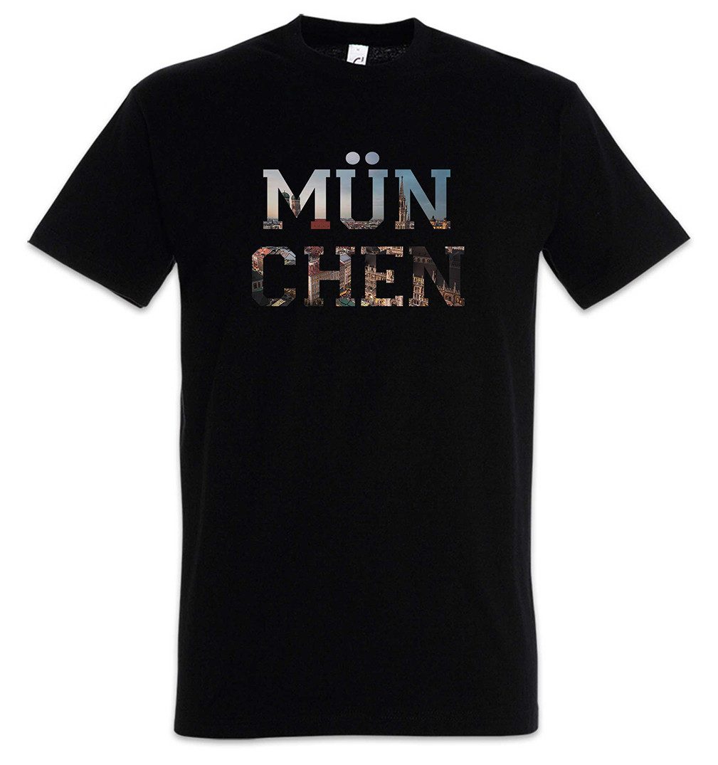 Urban Backwoods Print-Shirt München Herren T-Shirt Munich Bayern Bavaria Sk günstig online kaufen