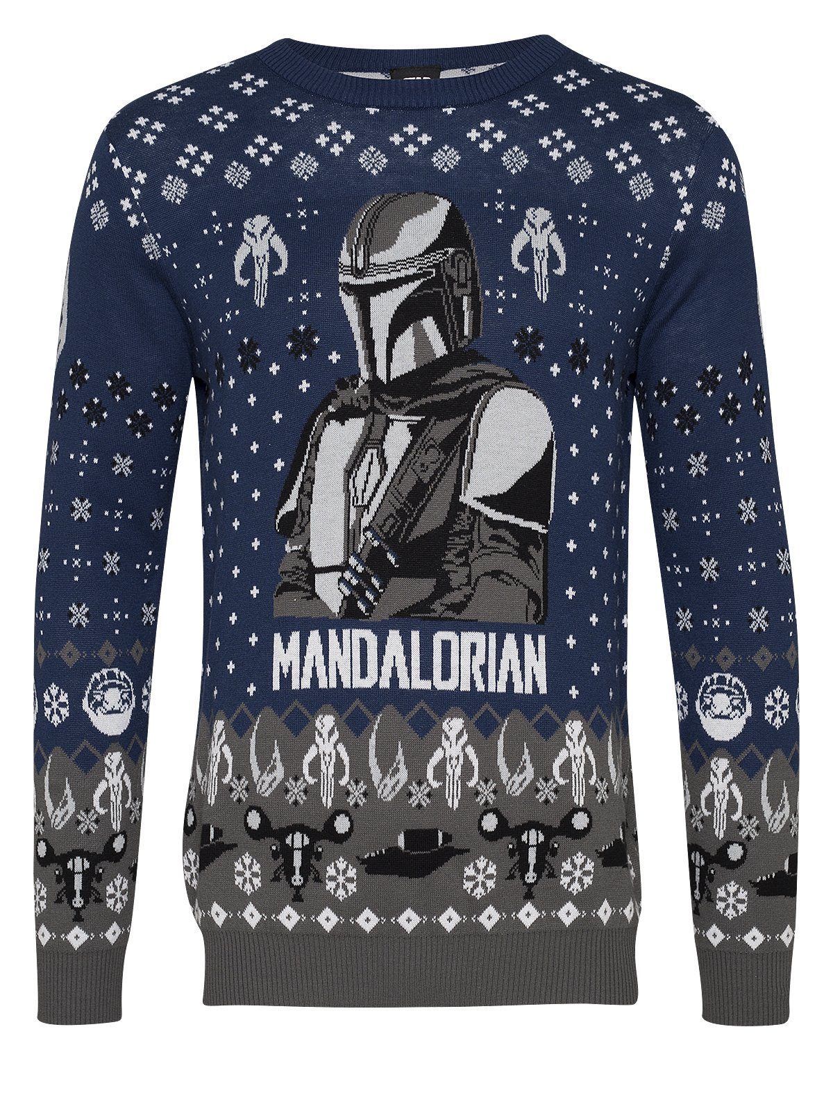 Mandalorian Star Wars Weihnachtspullover Boba Fett Xmas Sweater - Main Image