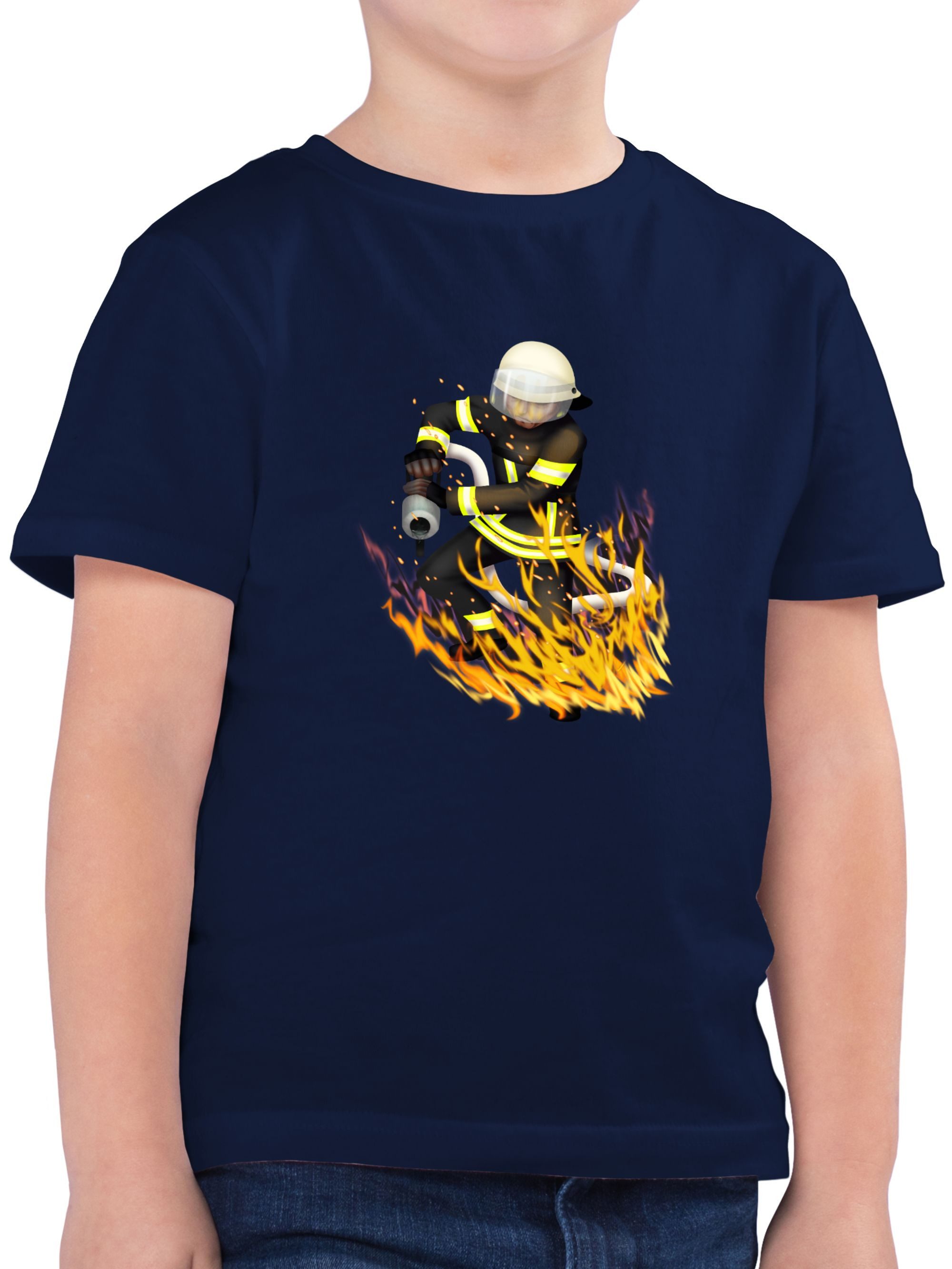 T-Shirt Cooler Feuerwehrmann