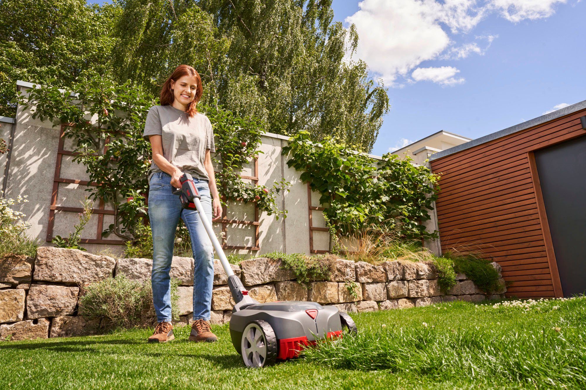 AL-KO Akkurasenmäher Akku-Mulchmäher 22.4 Li Comfort, 22 cm Schnittbreite