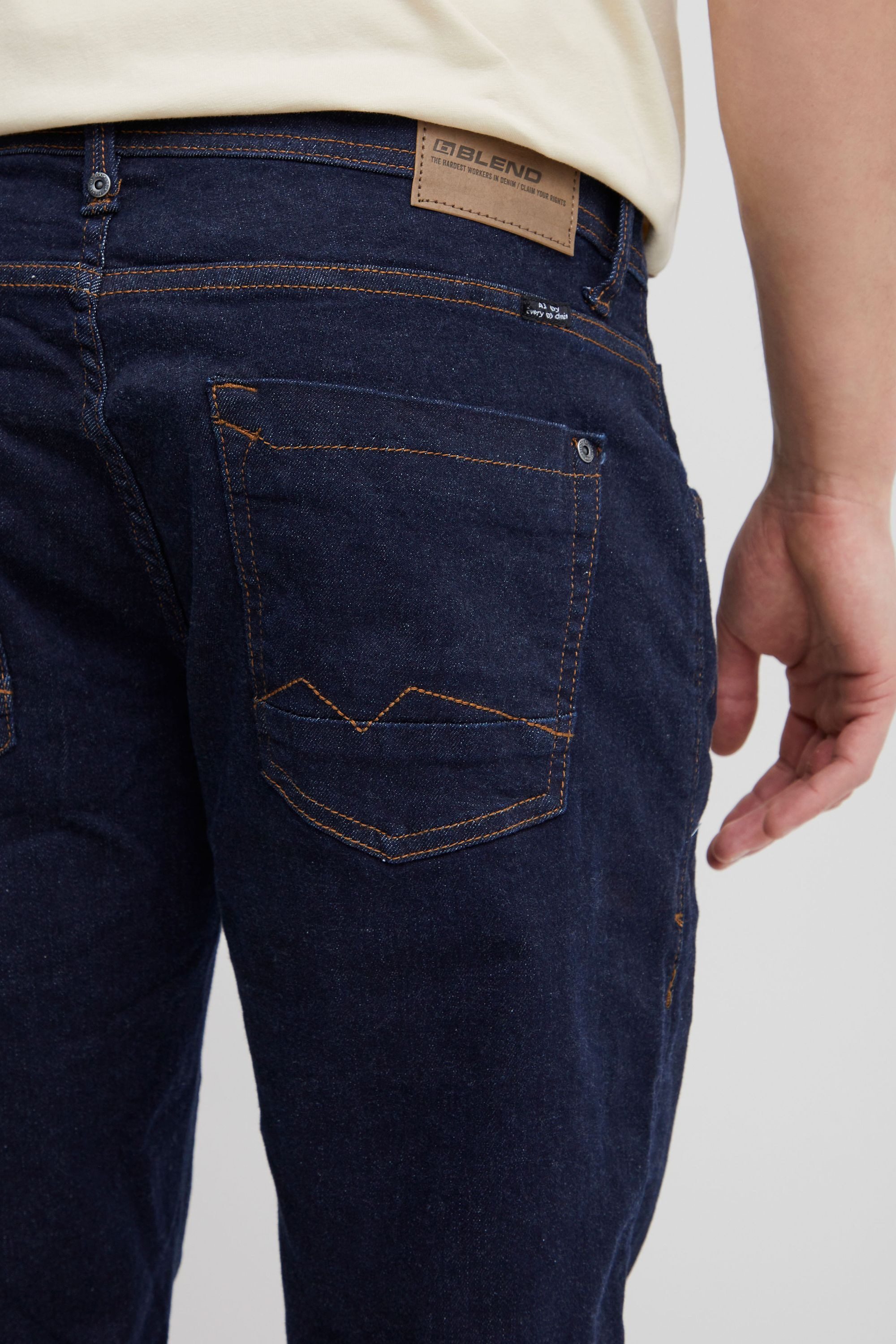 Blend 5-Pocket-Hose BHTwister Jeanshose mit normalem Bund und schmalem Bein - Twister Fit