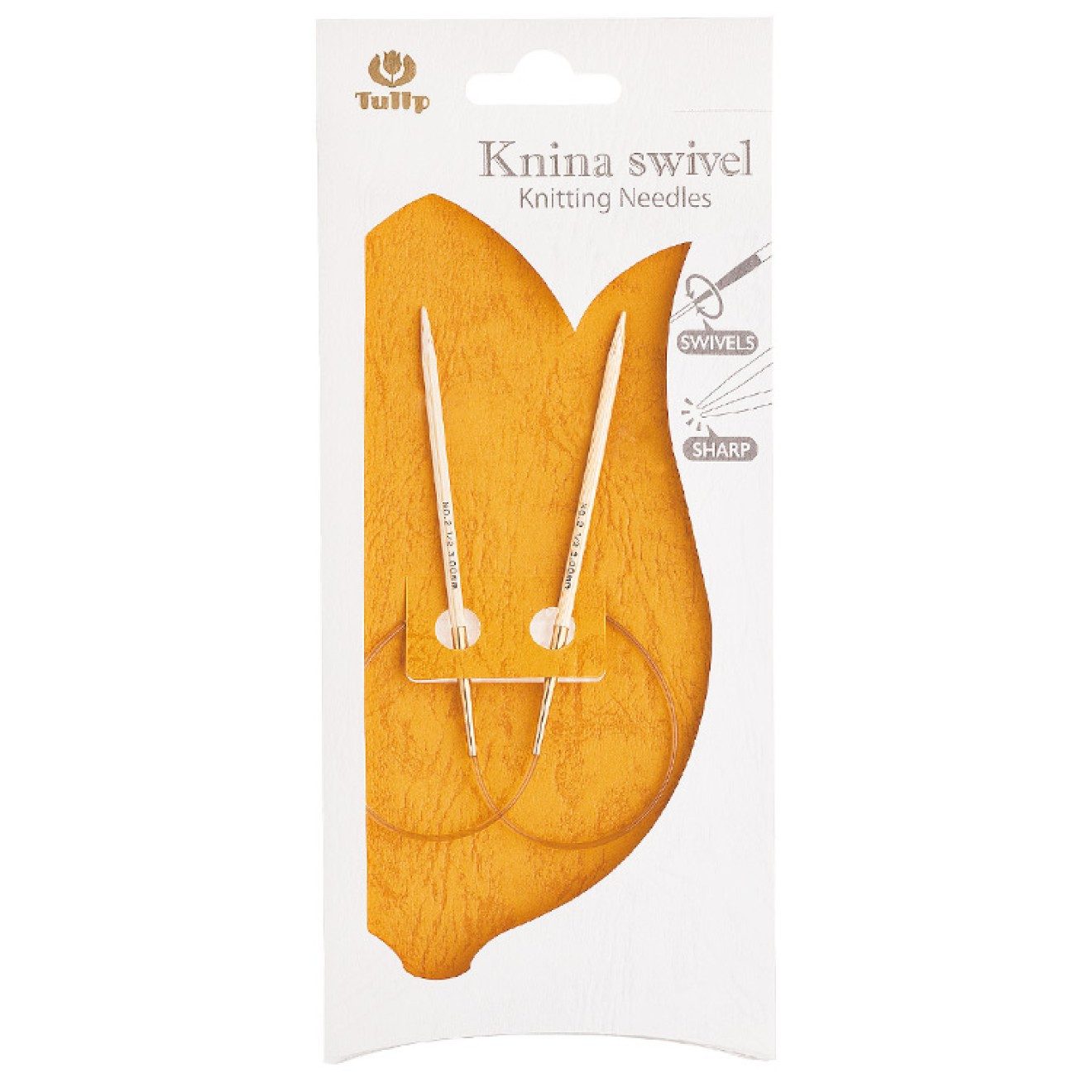 Tulip Stricknadeln Knina drehbare Rundstricknadel 4,00 mm 40 cm 1 St