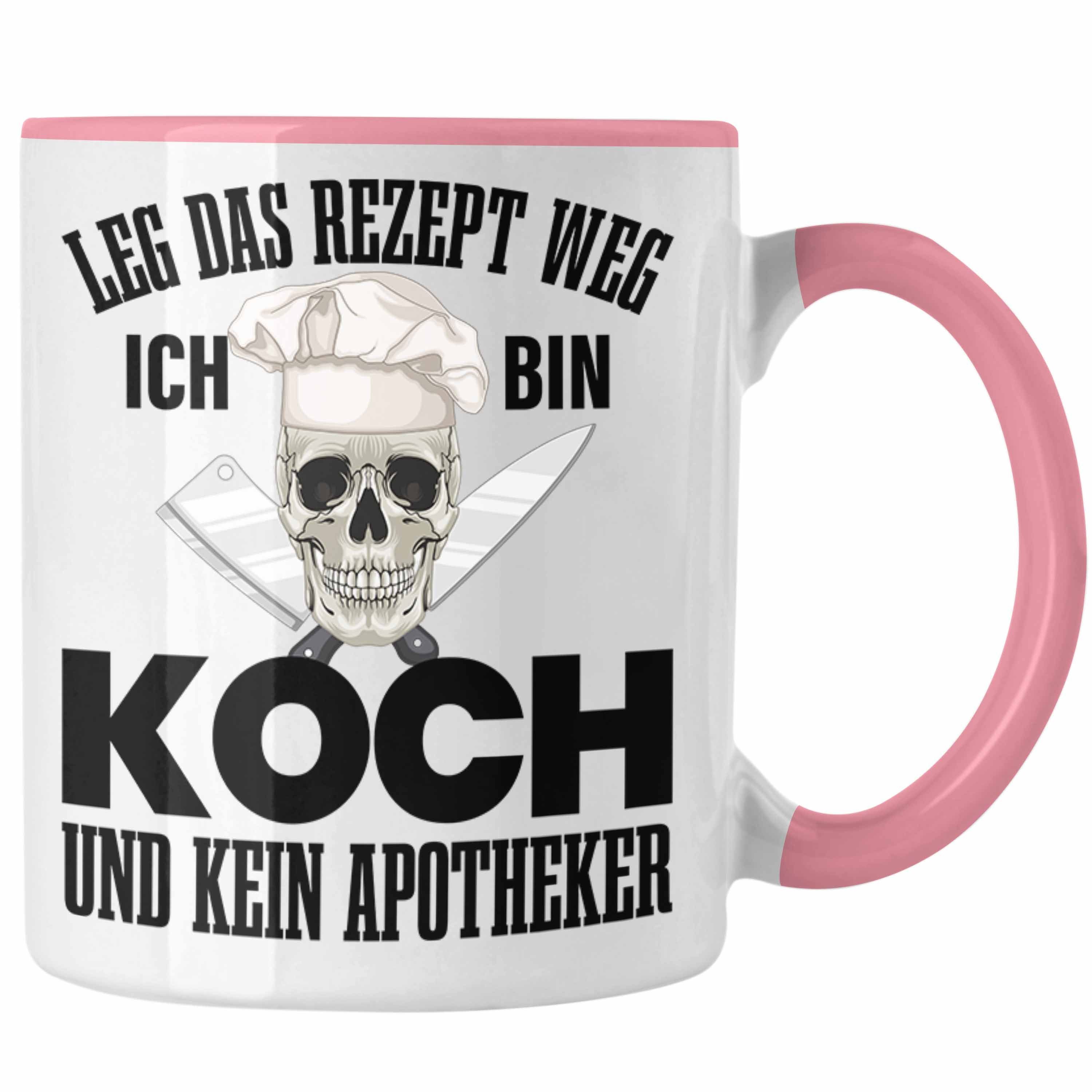 Köchin Koch Lustig Trendation für Trendation Geschenke Geschenkidee Männer Koch Rosa Geschenk Tasse Tasse - Frauen