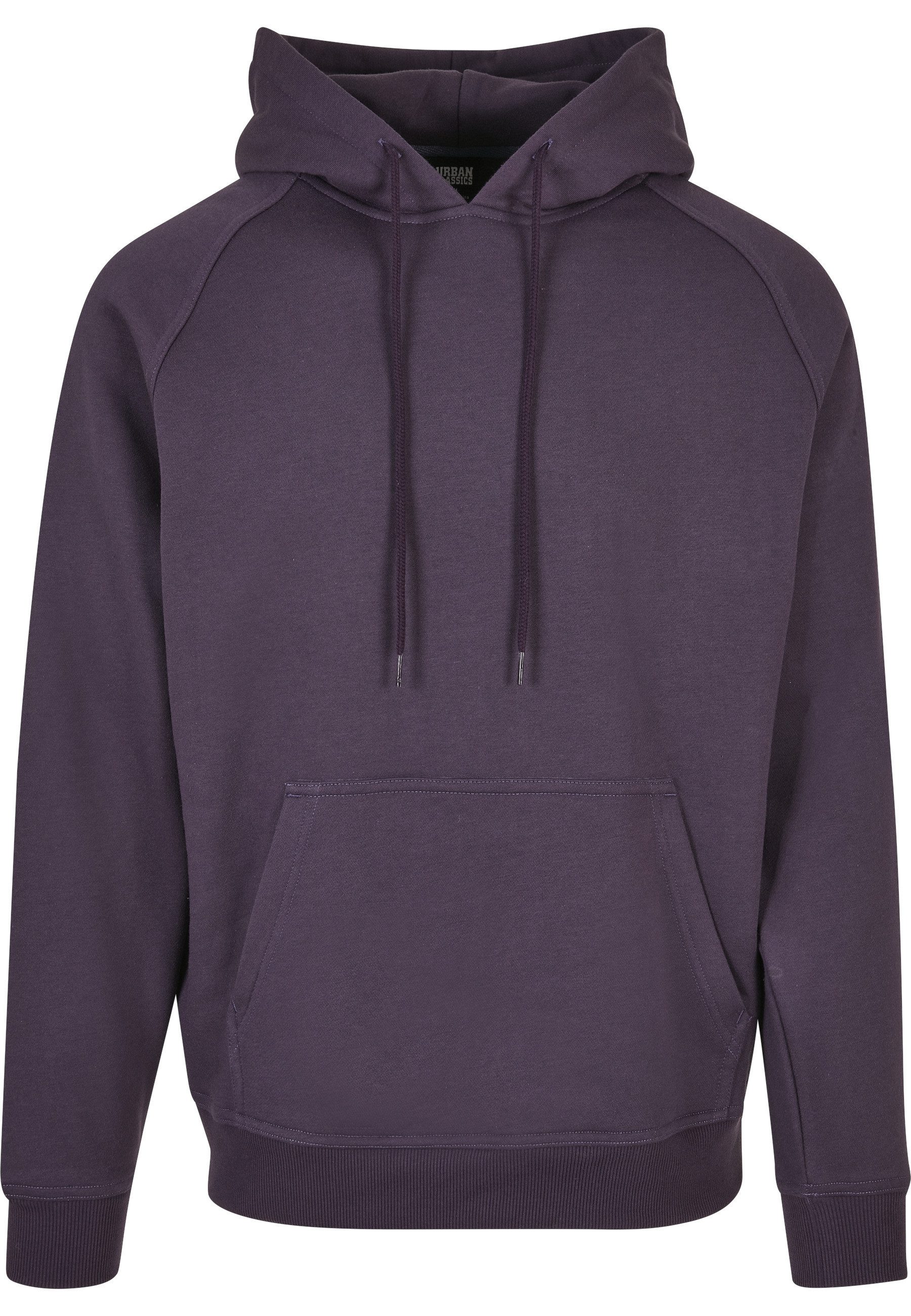 URBAN CLASSICS Rundhalspullover Urban Classics Herren Blank Hoody (1-tlg)
