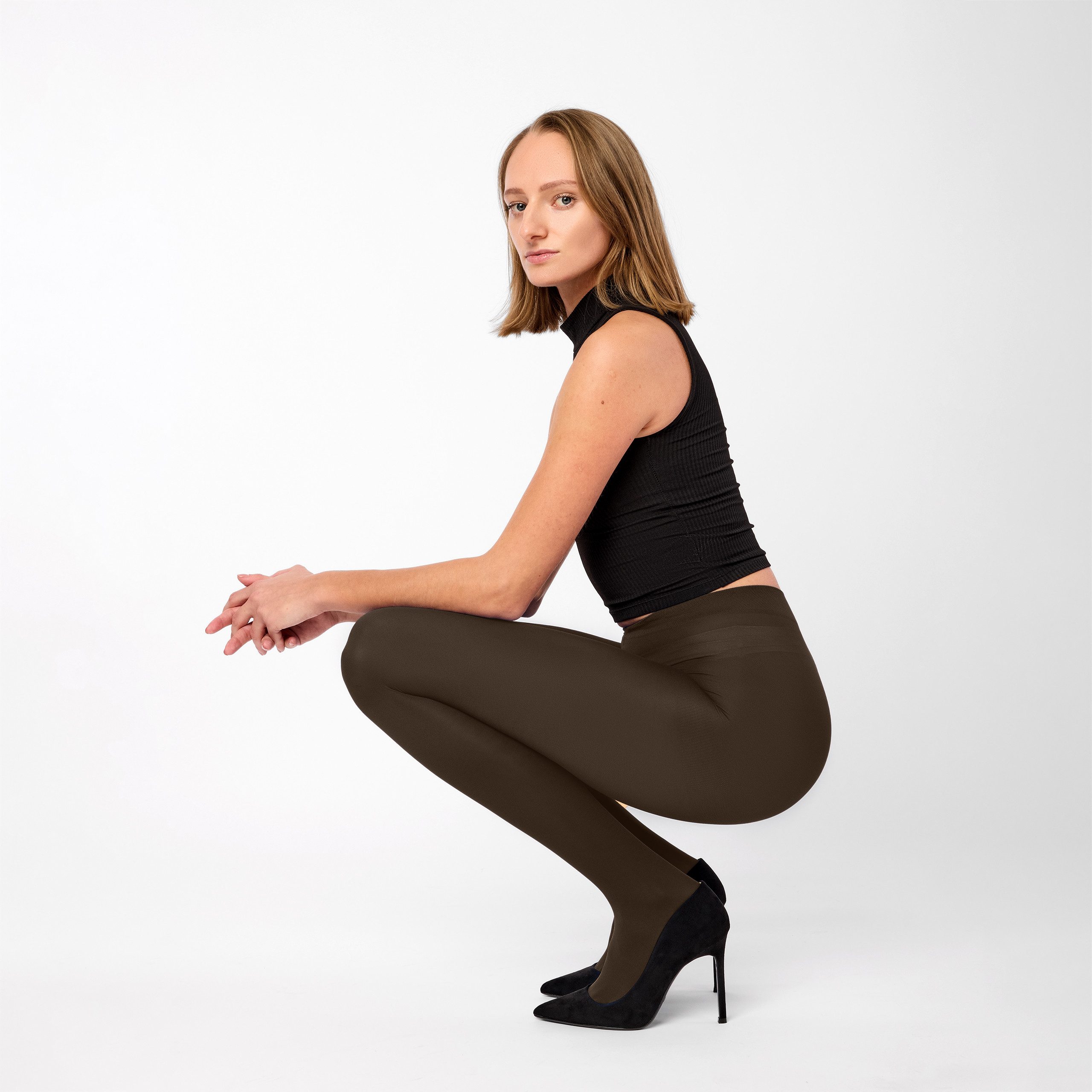 Merry Style Strumpfhose Blickdichte Damen Strumpfhose Microfaser 70 DEN 70 DEN (1 St) – Bild 4 von 5